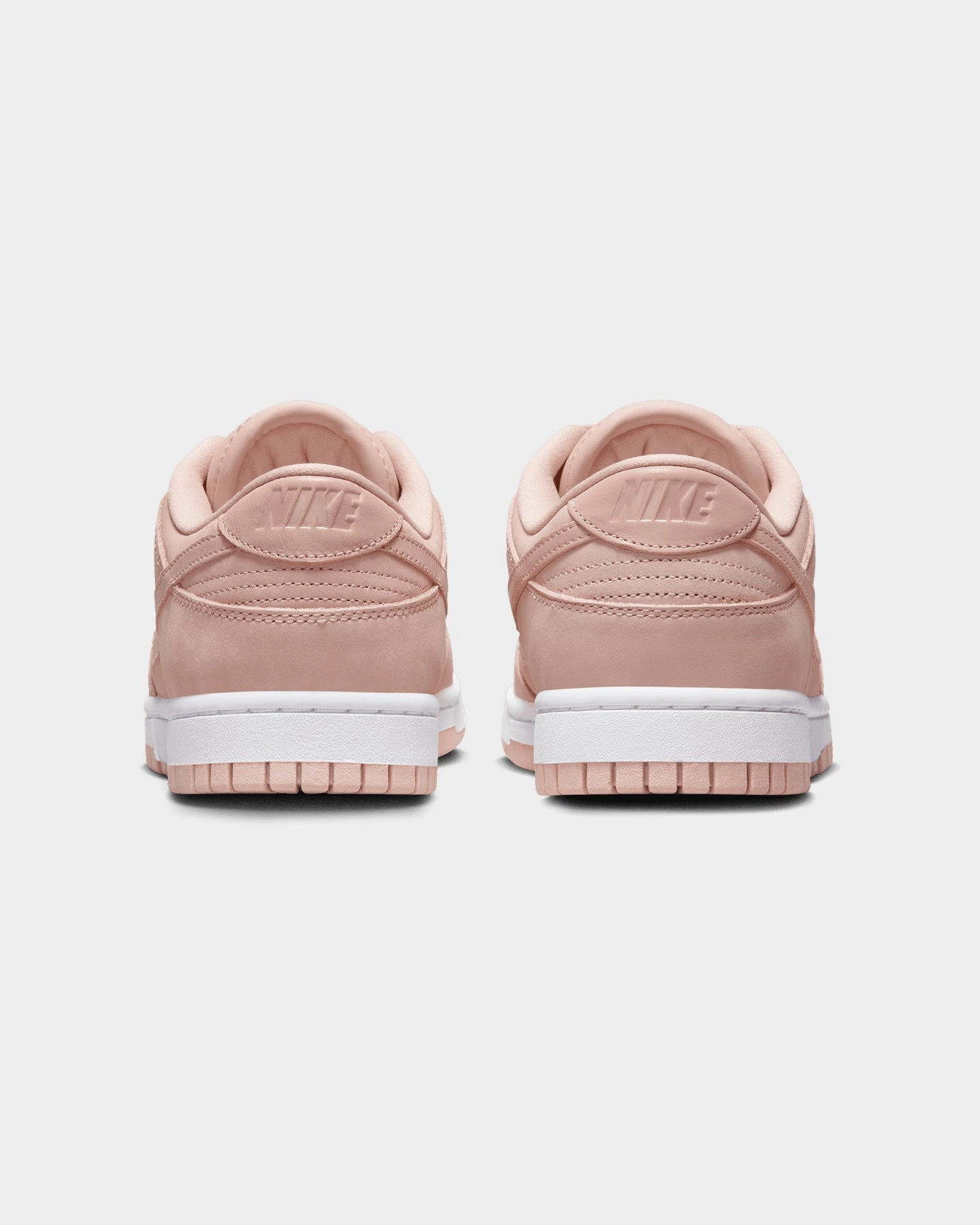 Nike Women's Nike Dunk Low Premium Suede Pink Oxford snowy - weather squash