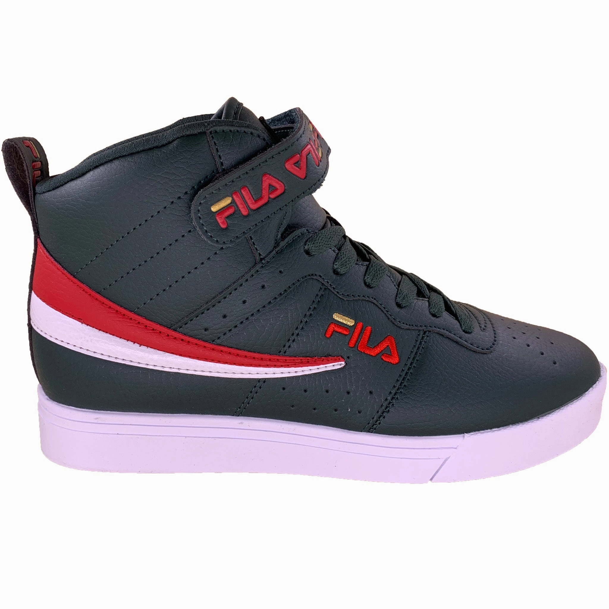 Adaptive Fit Collar Fila Mens Vulc 13 1CM00884 Mid Plus Repeat Logo