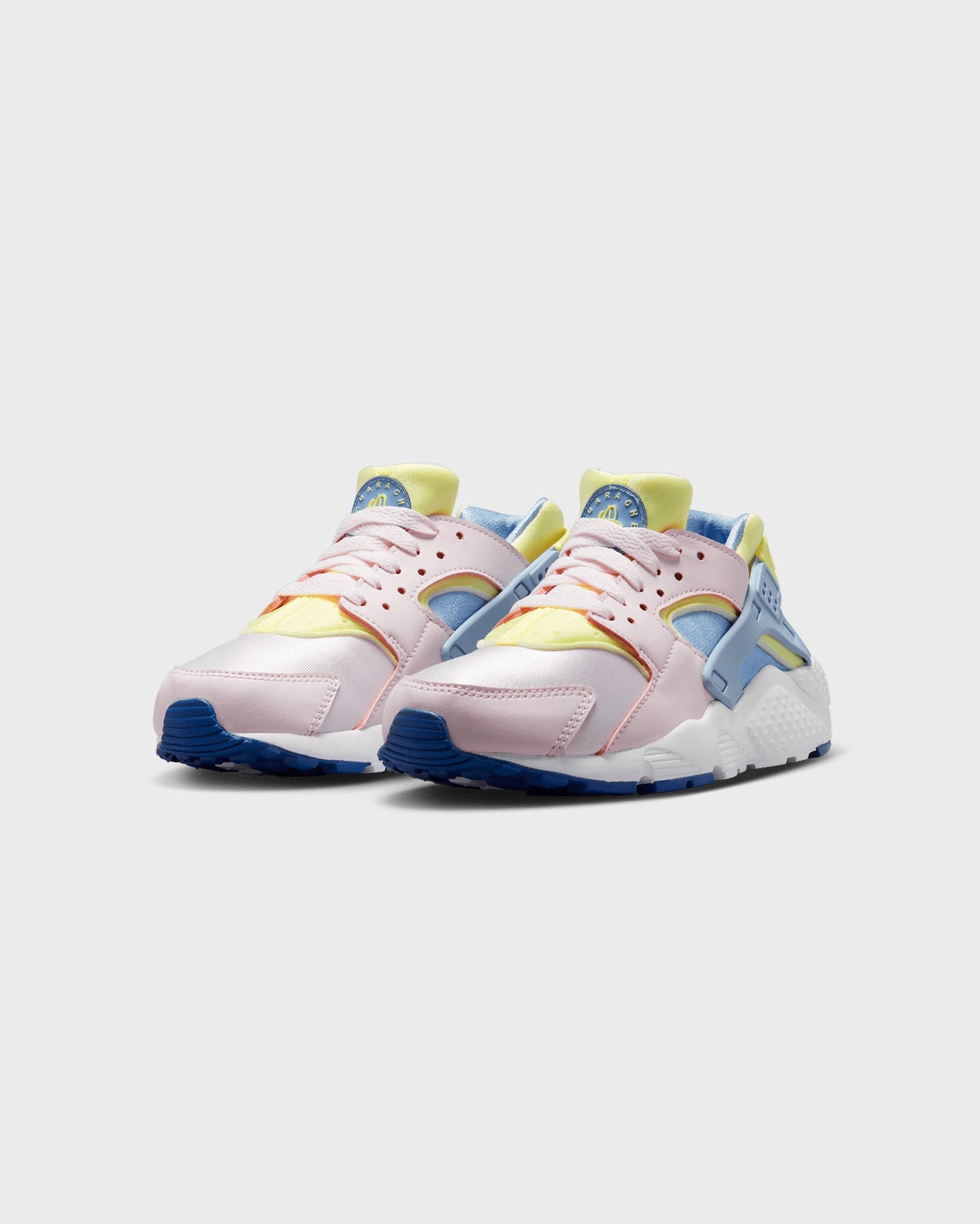 All Gender Comfort Wear Nike Kids' Huarache Run (GS) Pearl Pink/Cobalt