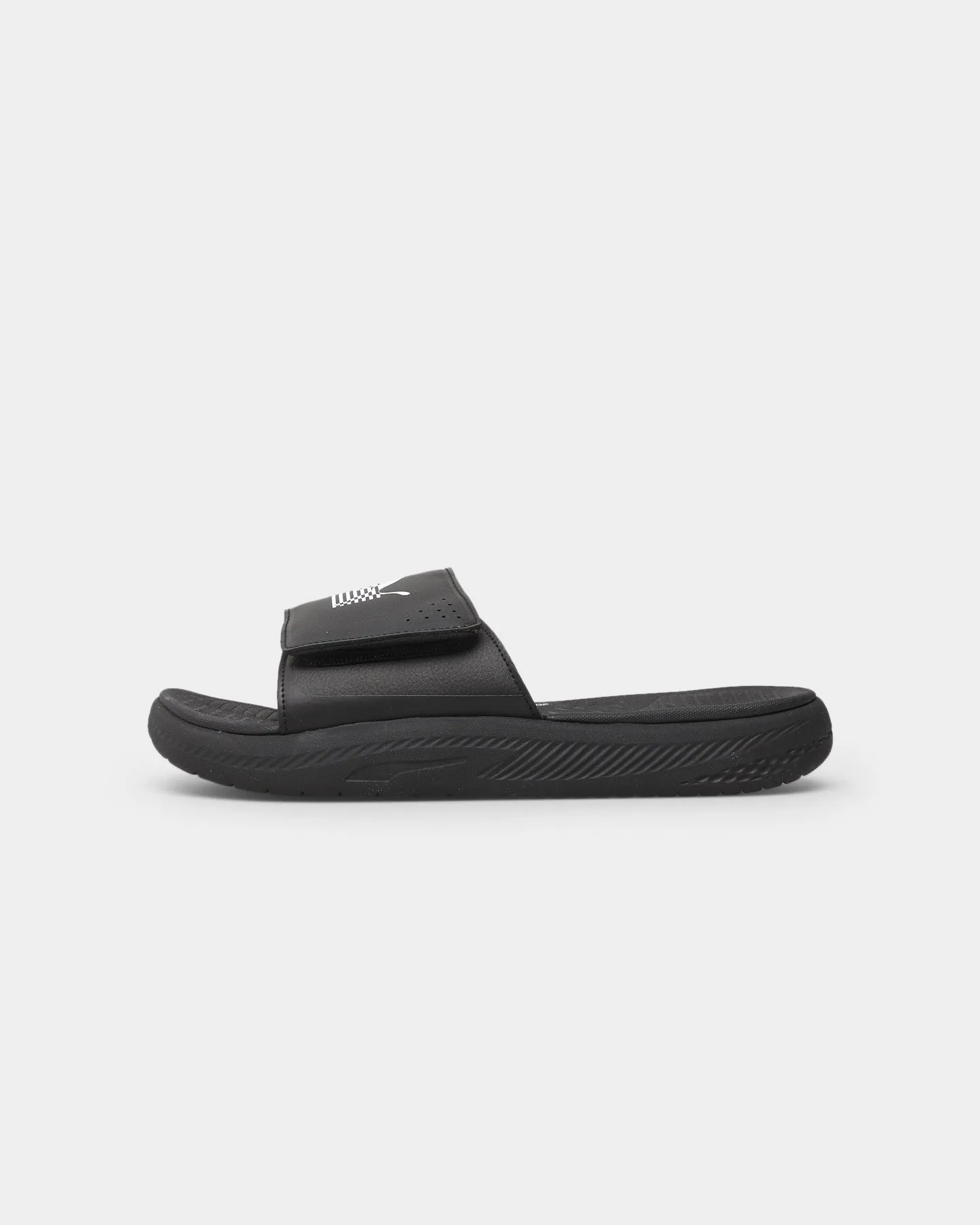 Puma Softride X TMC Slides Puma Black-Puma White Bacteria Resistant Lining budget-friendly