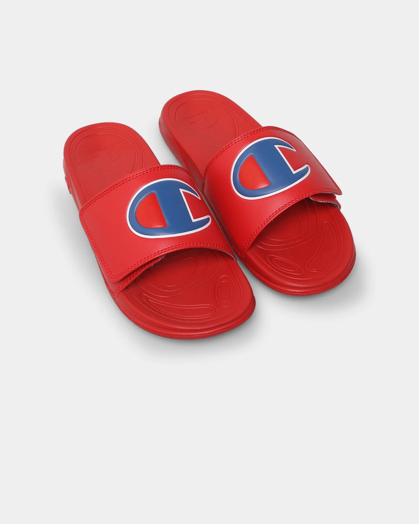 Champion Mega V Classic Slide Scarlet orthopedic insole