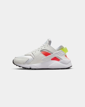 Anti Fatigue Technology Nike Women's Air Huarache White/Volt/Bright Crimson/Black