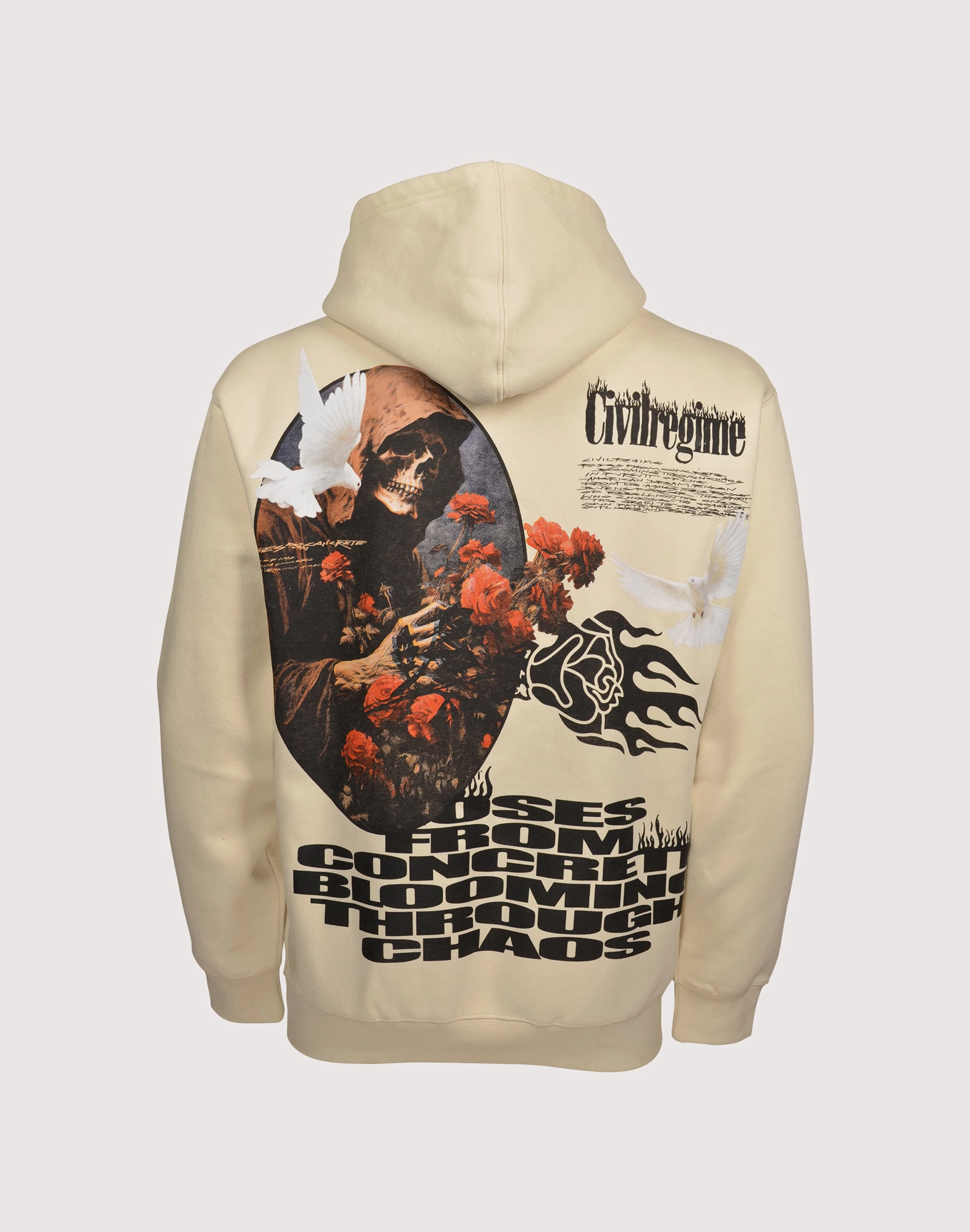 CIVIL CLOTHING I've Seen The End Pullover Fleece Hoodie Rebound Foam Technology