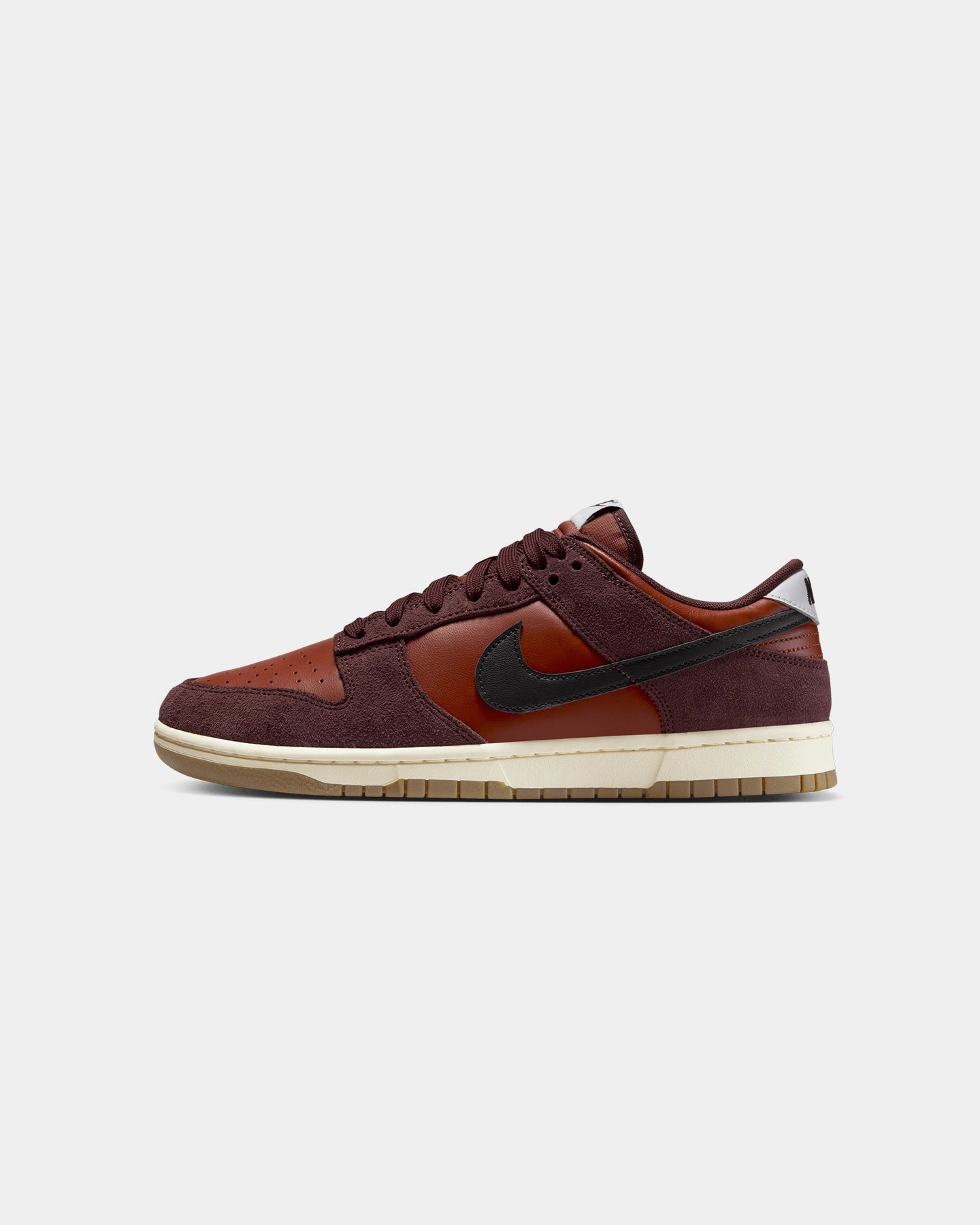 Nike Dunk Low Retro SE Mars Stone/Black-Burgundy Crush Smooth Finish All-day Comfort Shoes