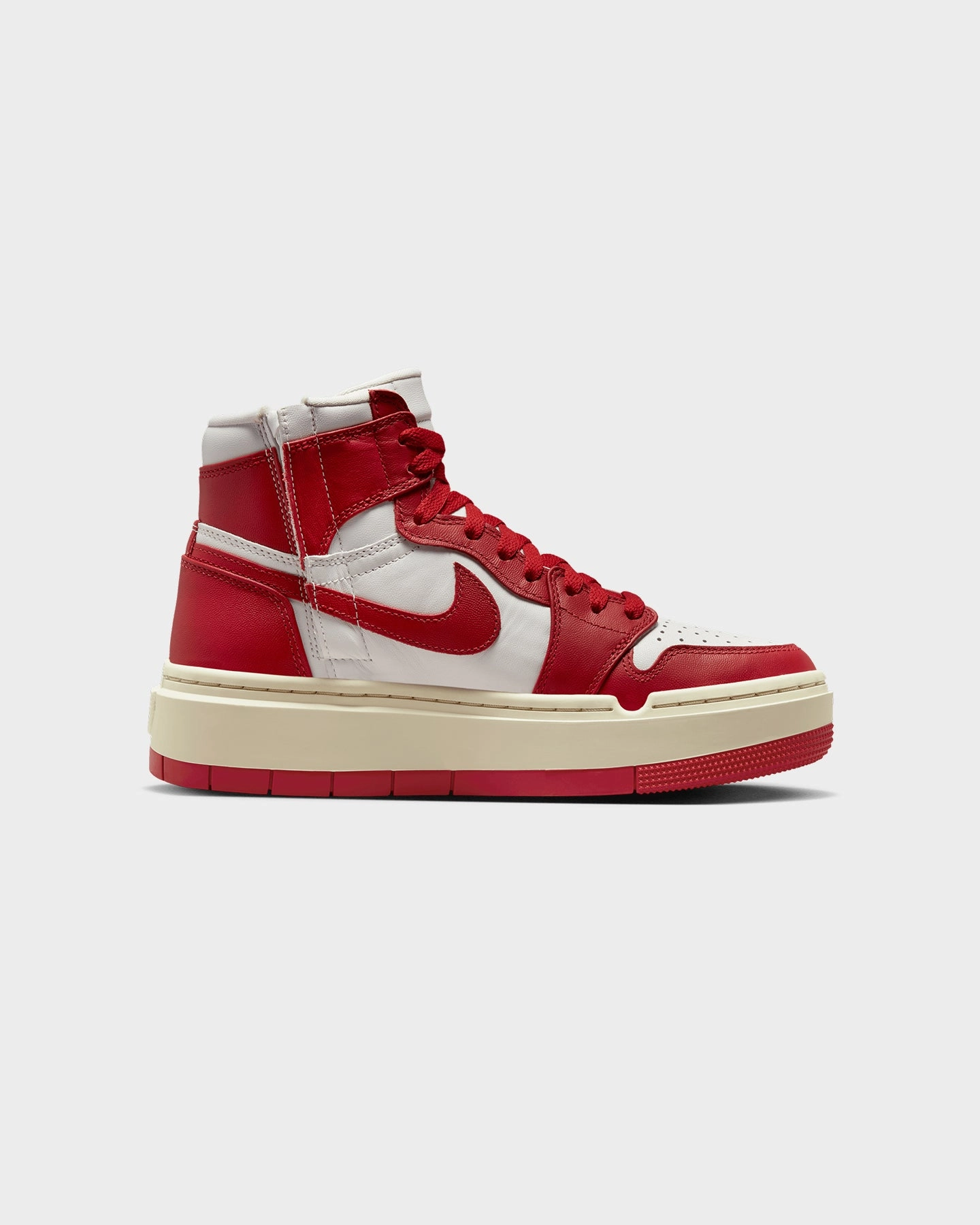 foldable Jordan Women's Air Jordan 1 Elevate Mid Summit White/Varsity Red