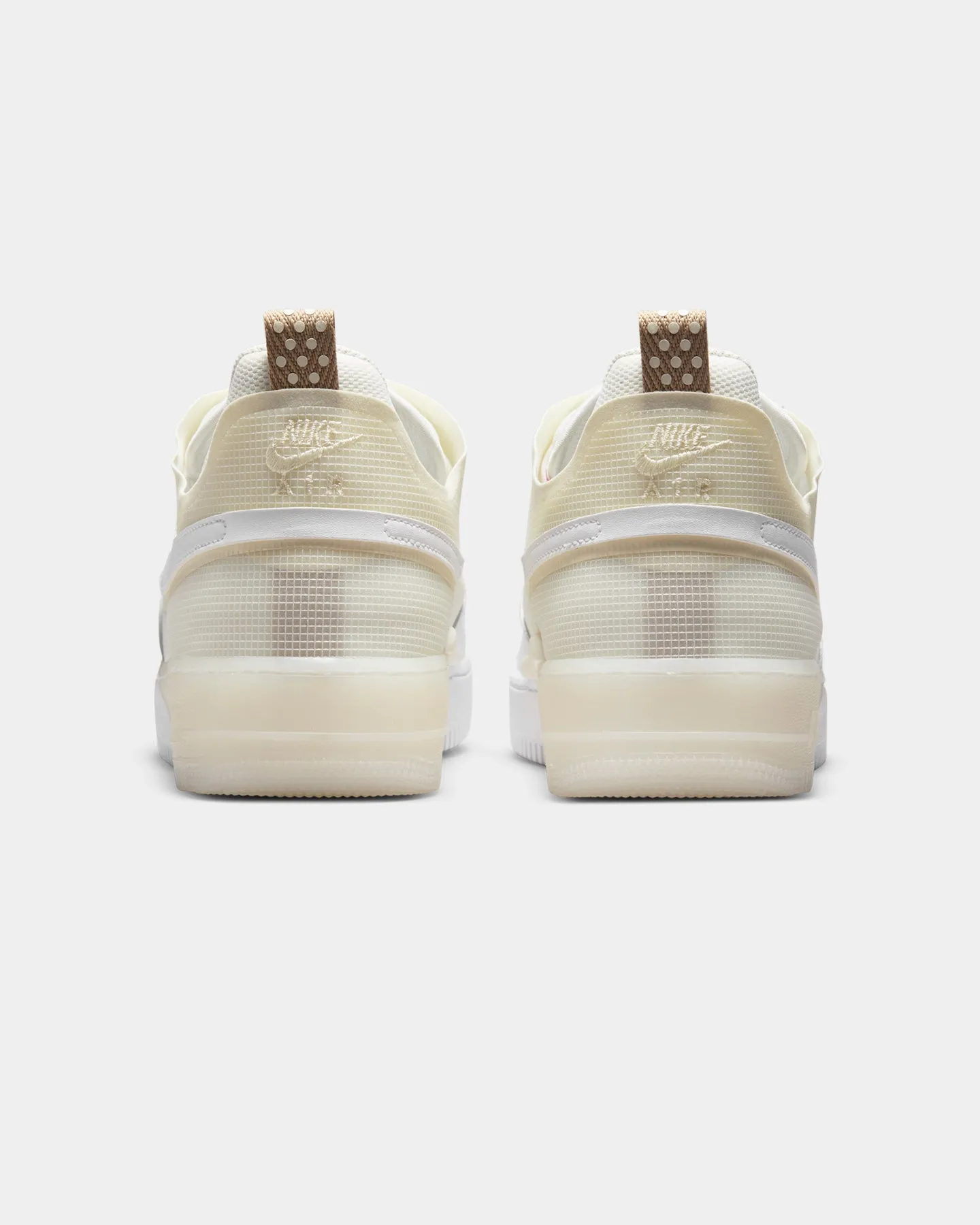 Anti Fatigue Support Urban breathability Nike Air Force 1 React White/White