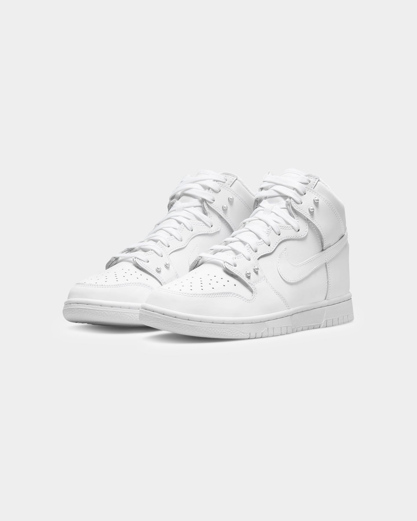 Flex Groove Design Nike Women's Dunk High SE 'Pearl White' White/White
