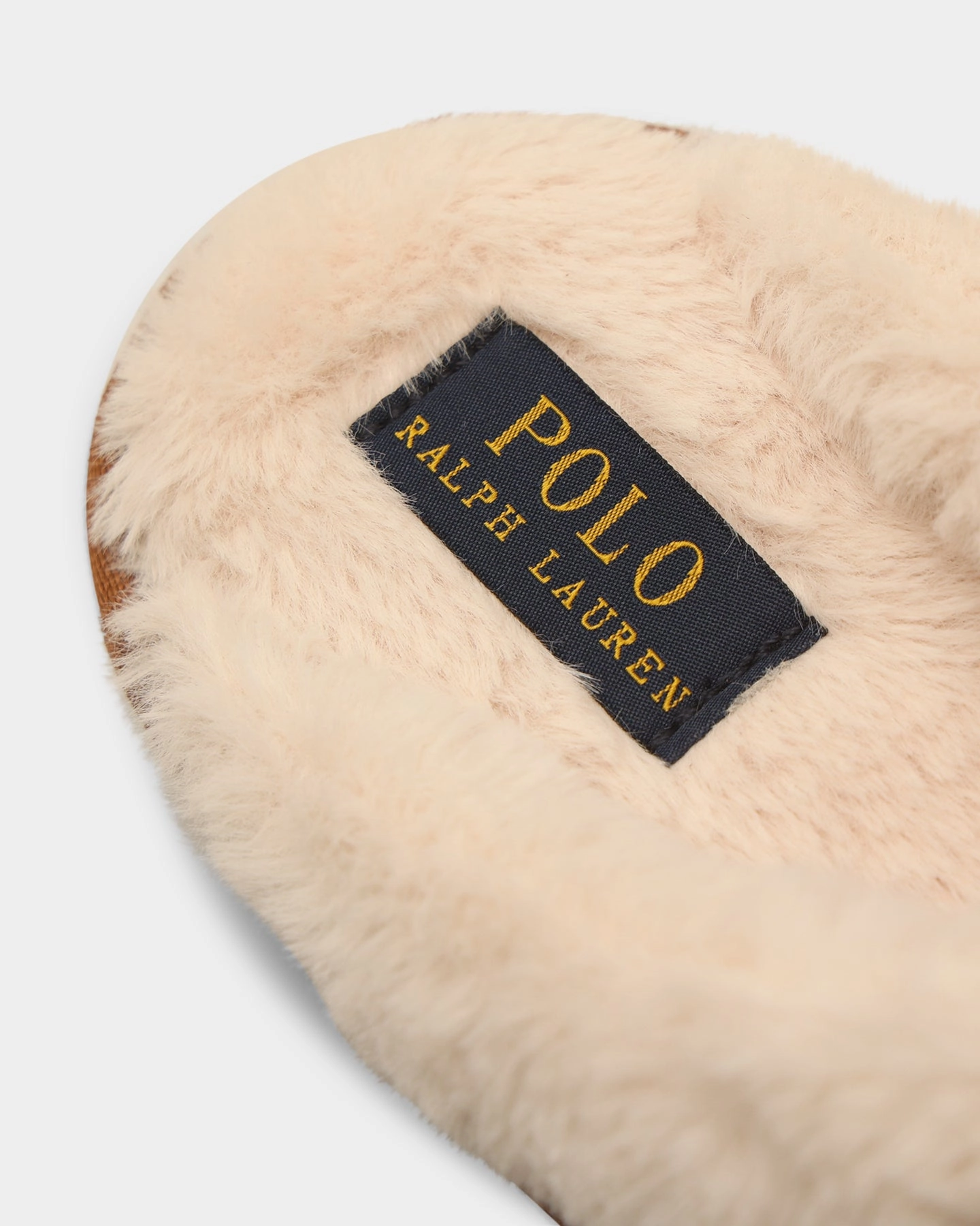 Polo Ralph Lauren Women's Kayleigh Scuff Bear Slipper SNF Suede rewarding Soft Touch Interior