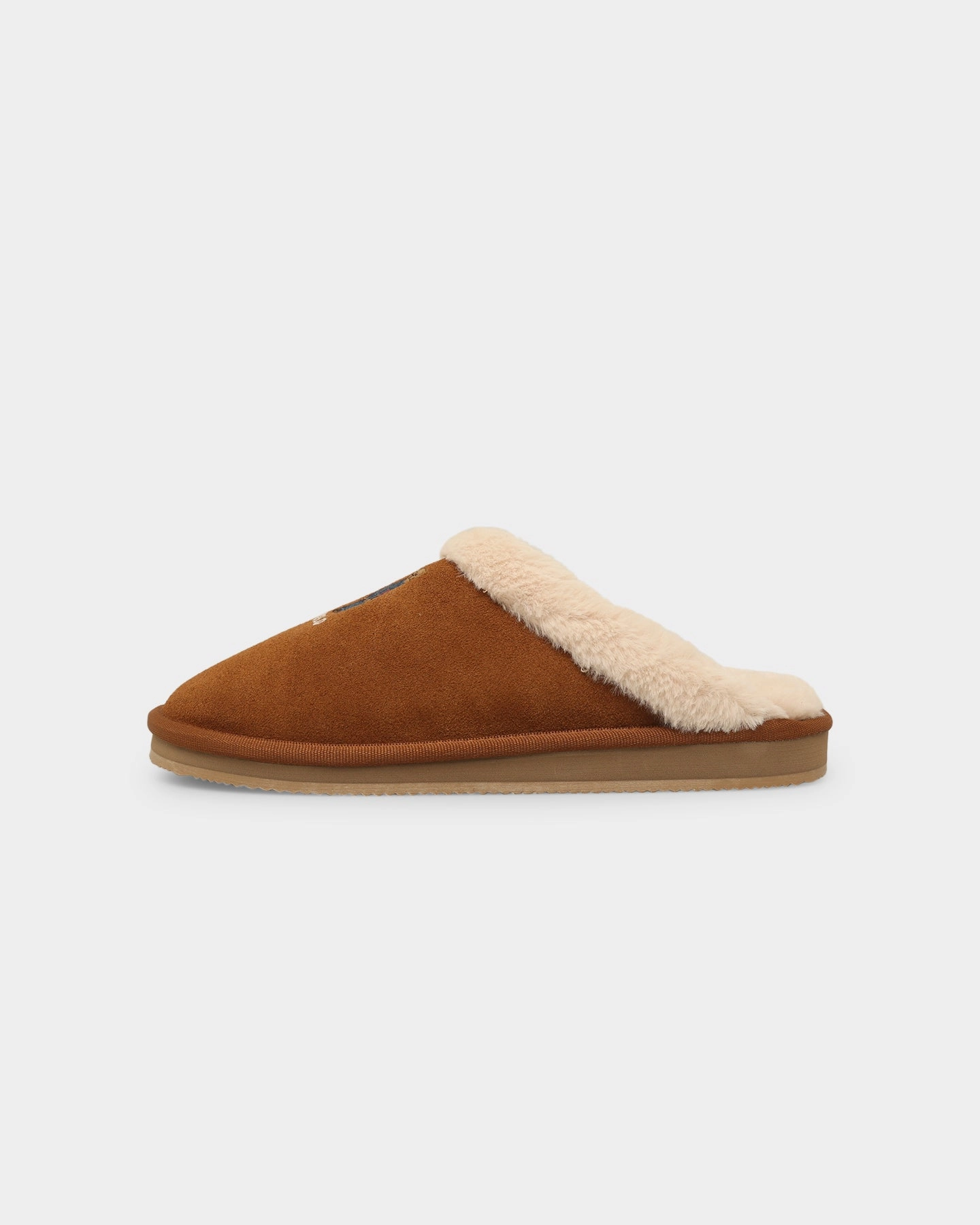 suitable for travel purposes Polo Ralph Lauren Women's Kayleigh Scuff Bear Slipper SNF Suede