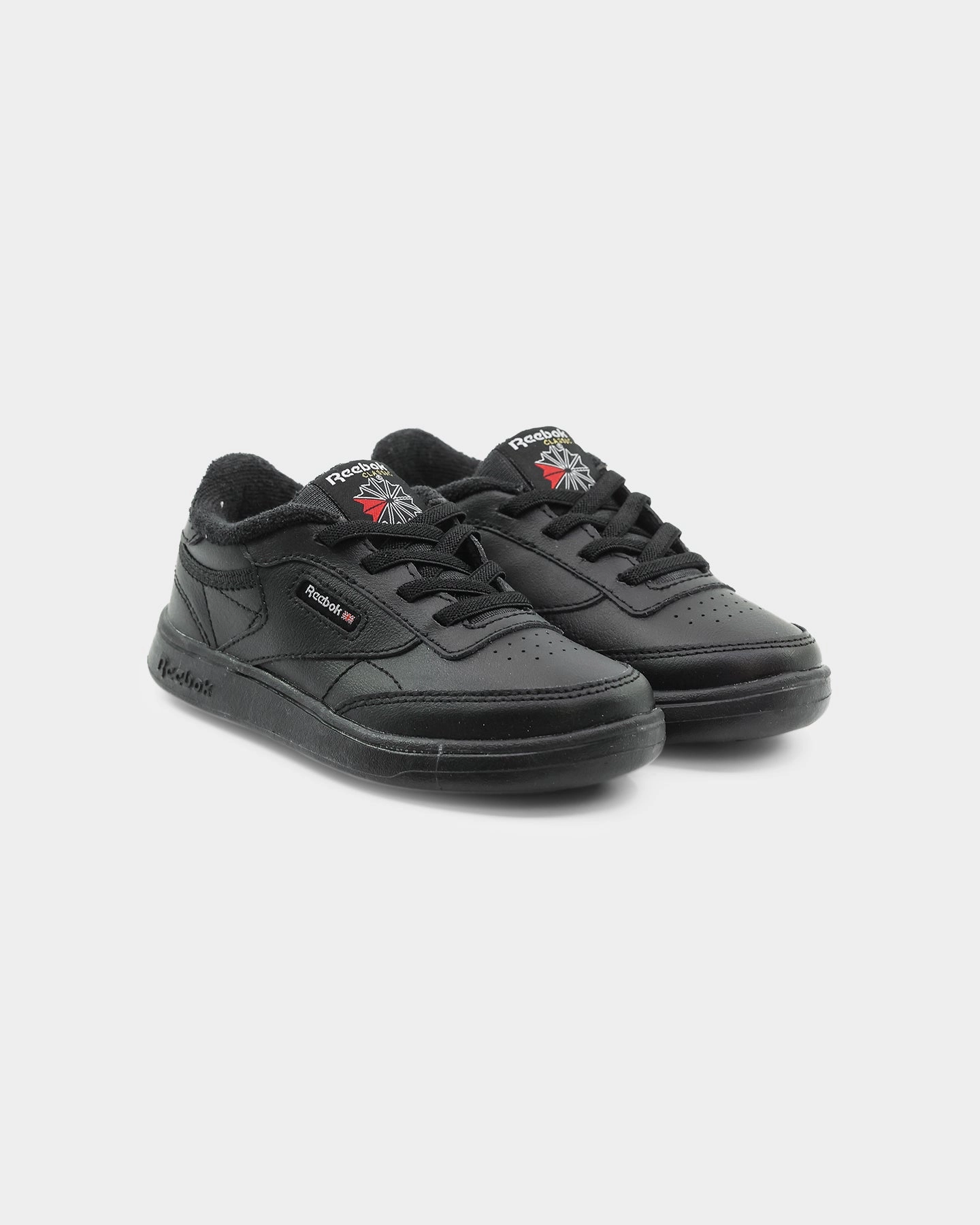 Grip Texture Reebok Infants' Club C (TD) Black/Black