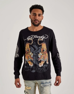 Impact-absorbing fit Ed Hardy  Tiger Thermal