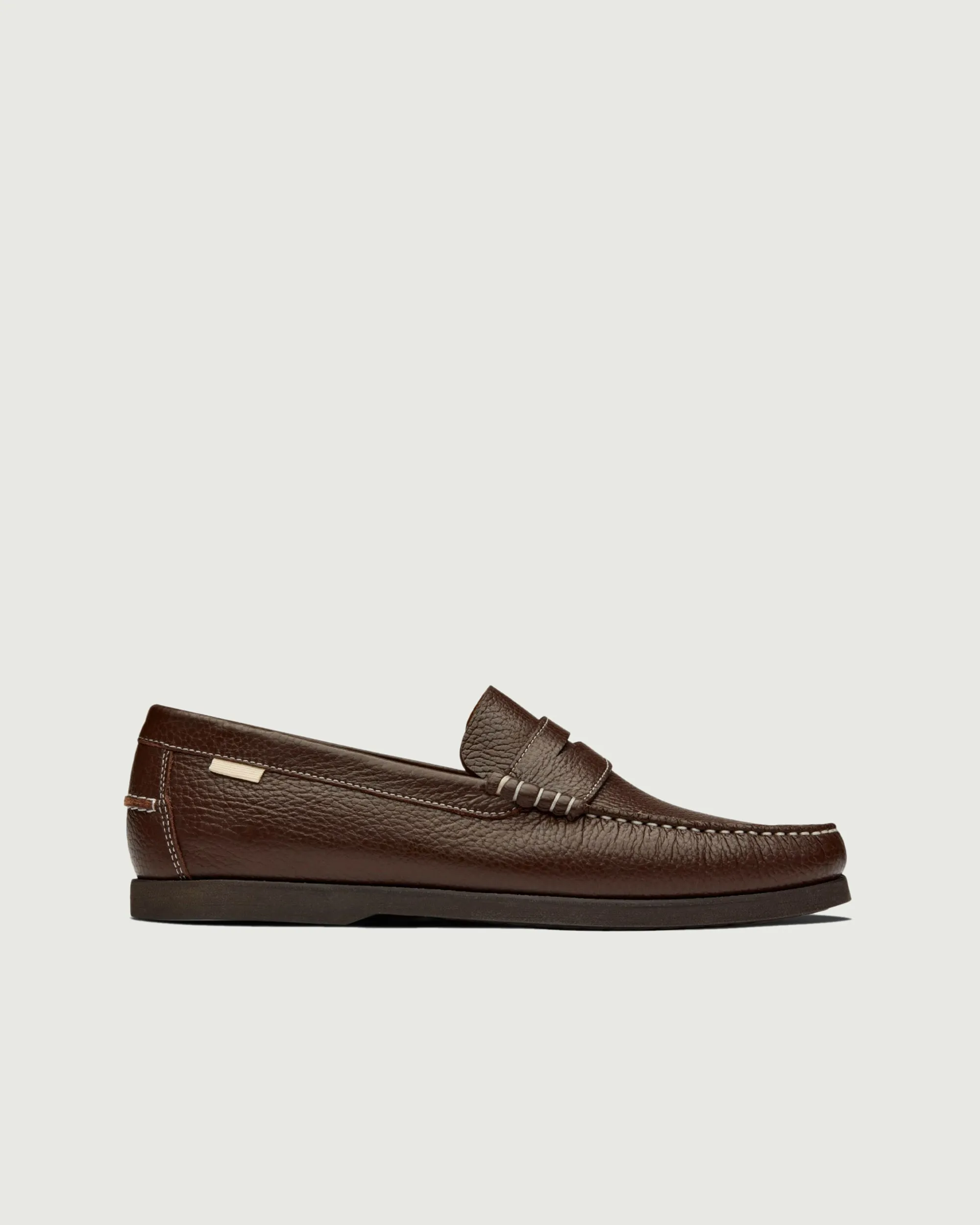 Toe Sure Slim Look Penny Loafer | Chocolate