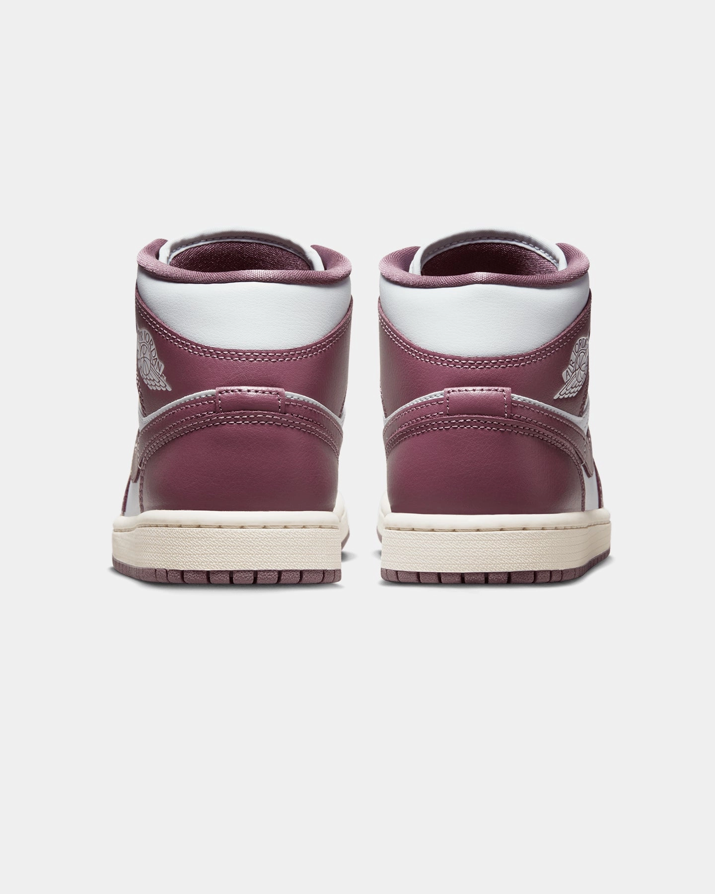 Foot Support Wide-fit Jordan Women's Air Jordan 1 Mid "Sky J Mauve" Pure Platinum/Sky J Mauve