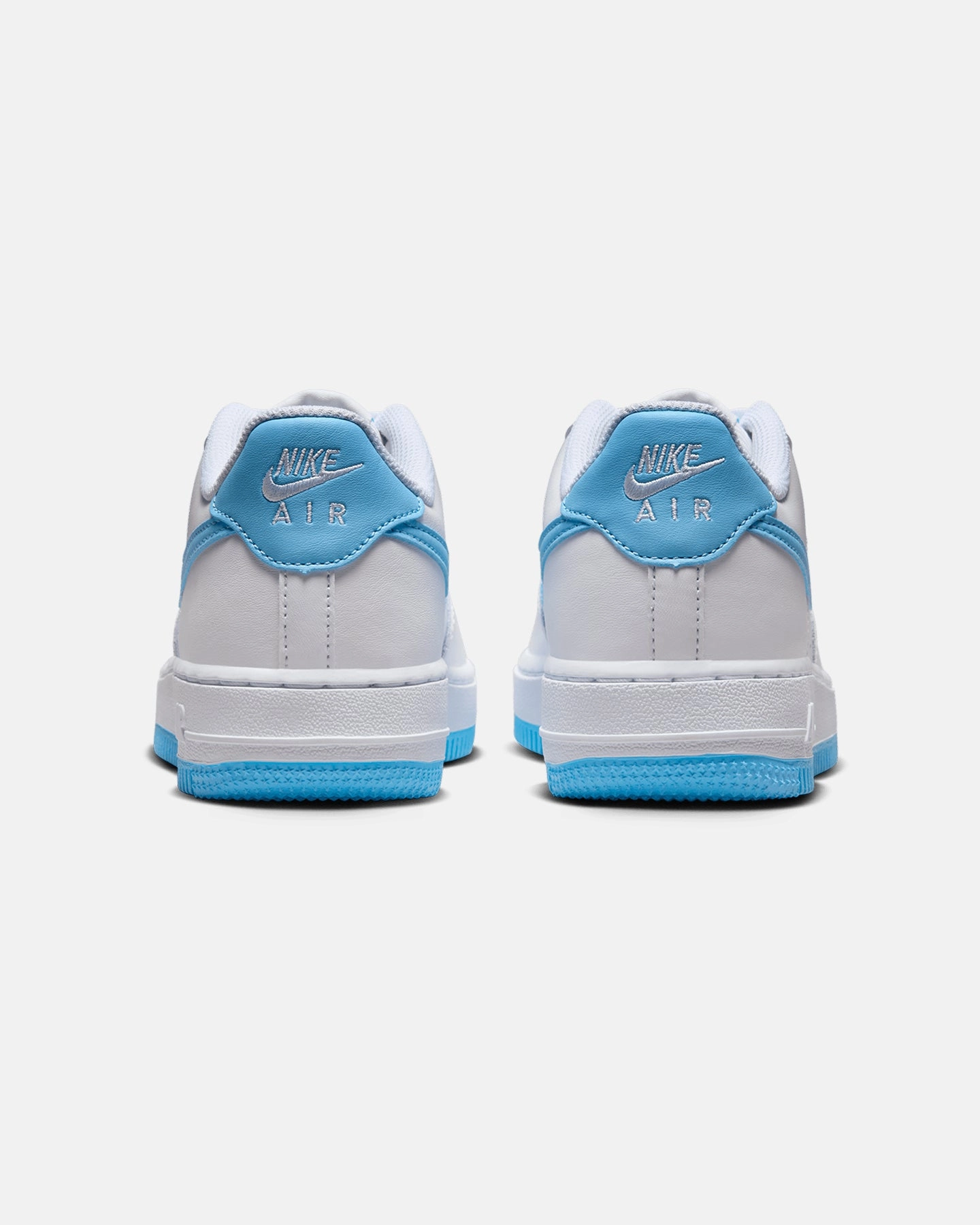 High Function Cycling Comfort Nike Kids' Air Force 1 (GS) White/Aquarius Blue