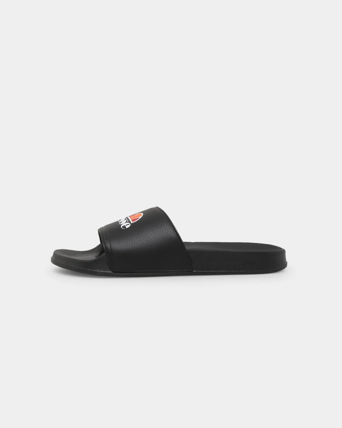 Ellese Filippo Slide Black Ventilated Footbed Padded Support