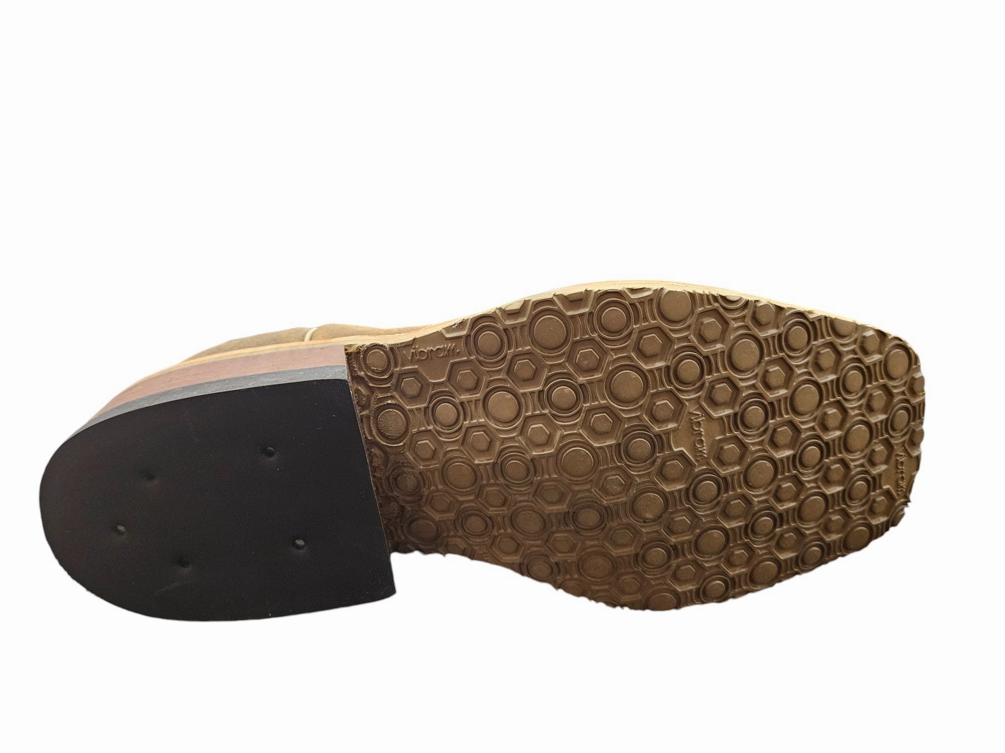 lace - type Reinforced Stitching MEN'S ANDERSON BEAN EXCLUSIVE WESTERN BOOTS SQUARE TOE BISON 337681