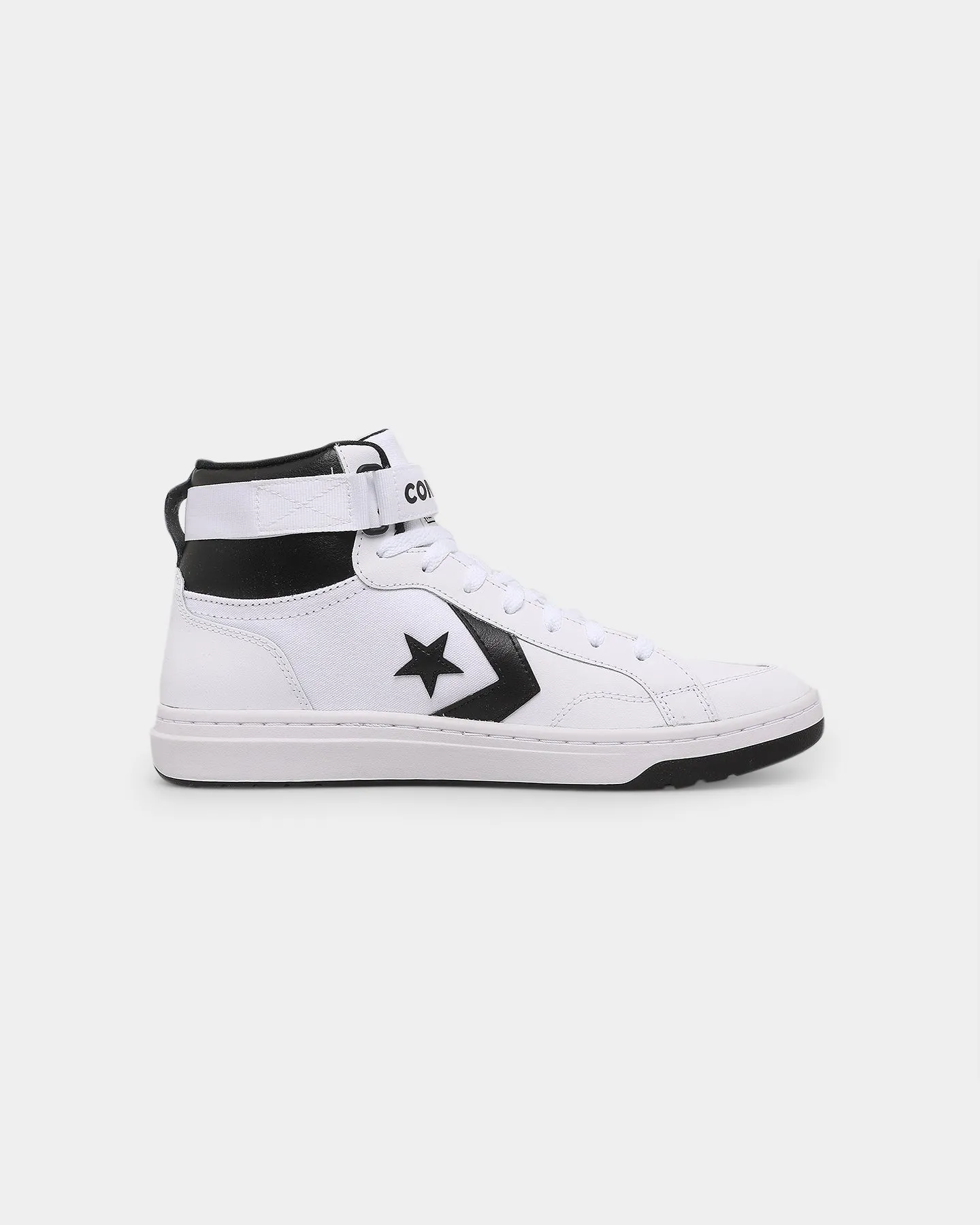 Non Chafing Collar daily commuters Converse Pro Blaze 2 Mid White/Black/White