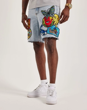 EPTM Trippy Denim Shorts golfers - specific benefits bright - colors