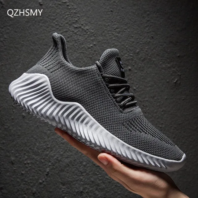 Present waterproof membrane Hot Style New Mesh Shoes Men Casual Comfortable Breathable Sneakers Men Lac-up Lightweight Walking Man Shoes Zapatillas Hombre