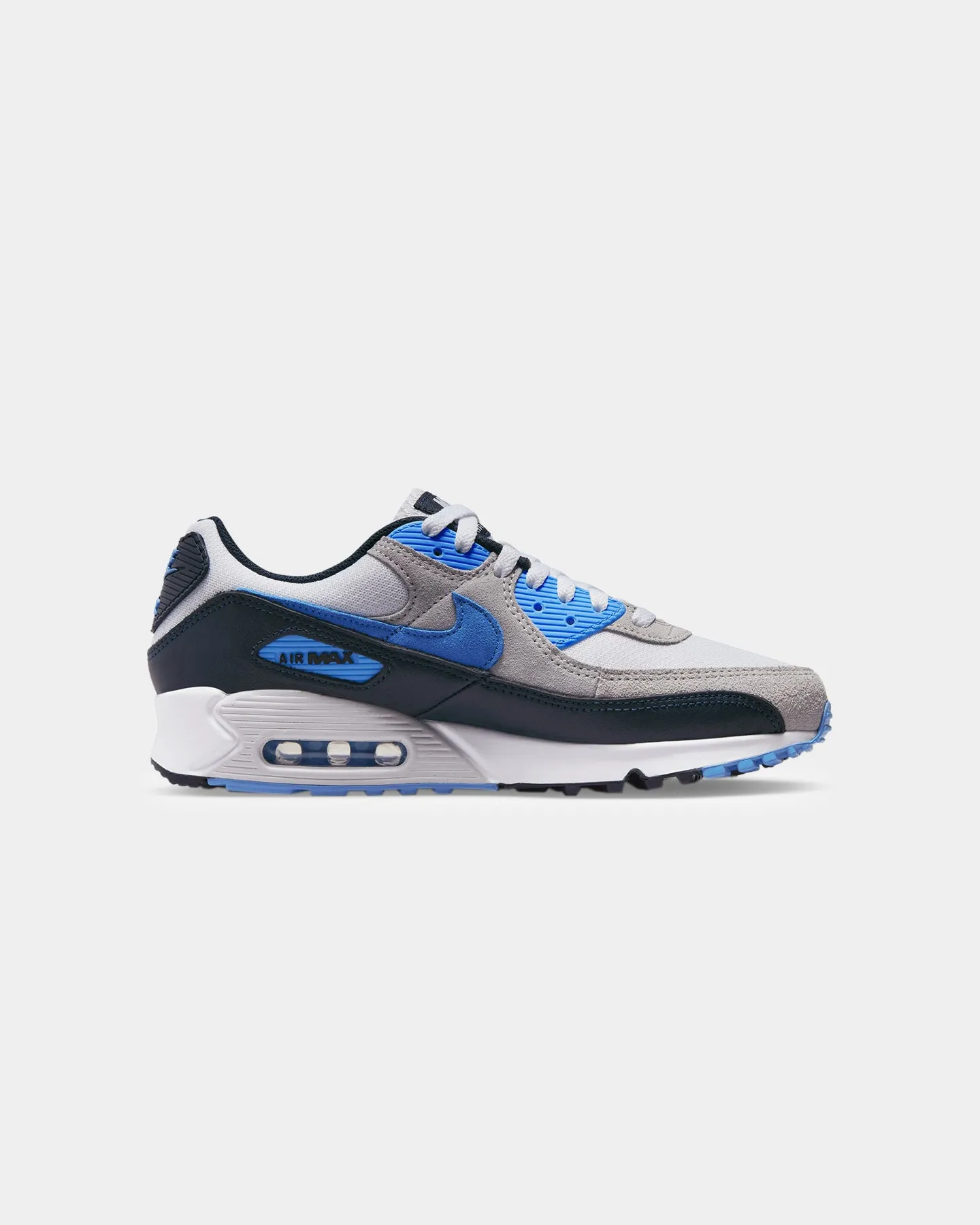 Nike Air Max 90 White/University Blue Upgraded look