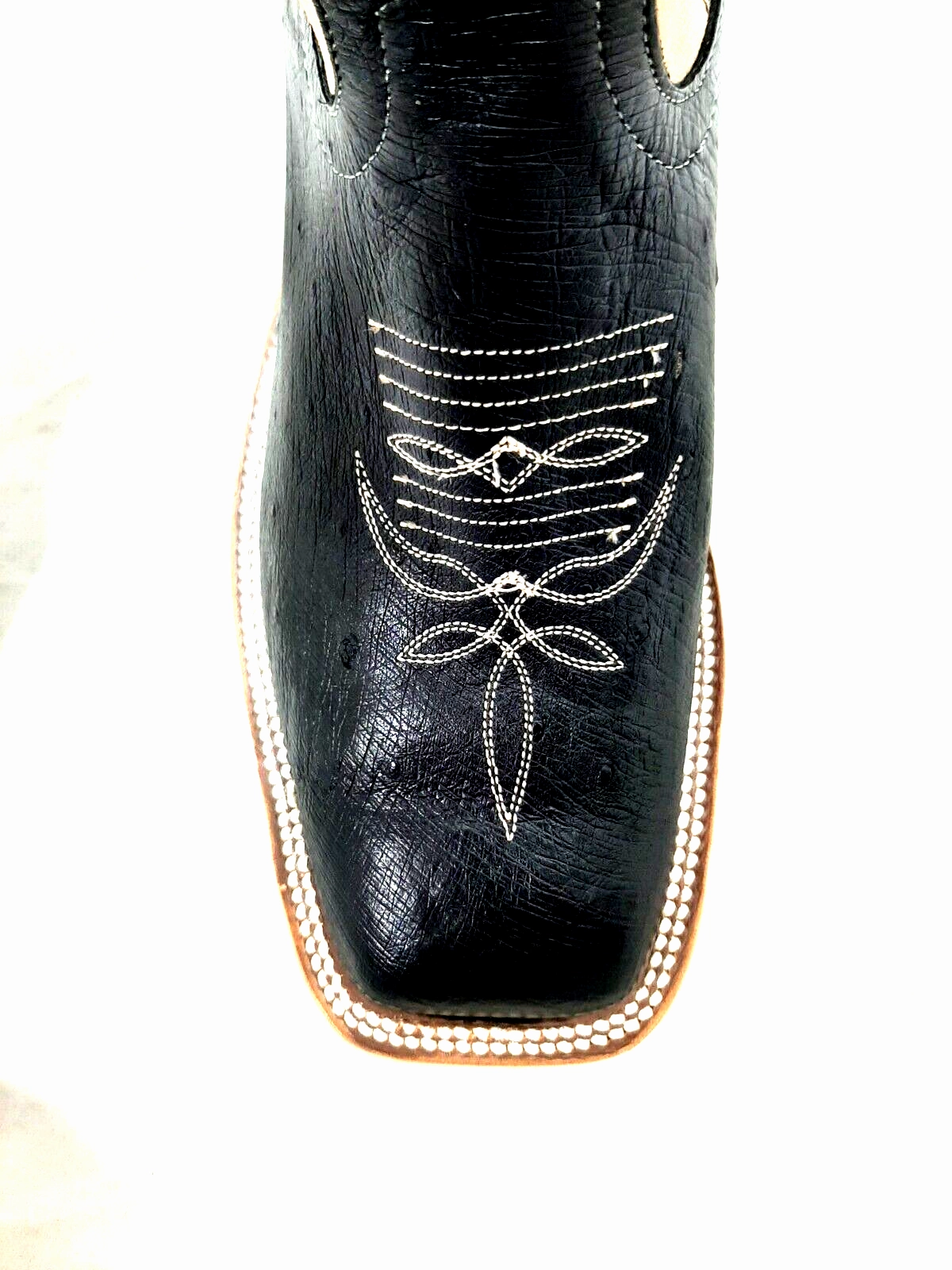 snowboarders' control Foot Support MEN'S ANDERSON BEAN EXCLUSIVES SMOOTH BLACK OSTRICH 335343