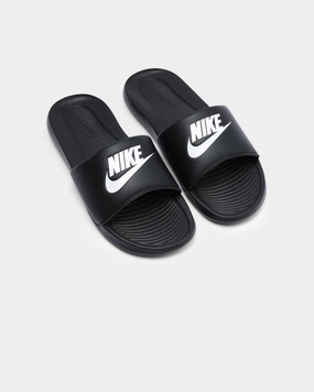 Reinforced toe Nike Victori One Slide Black/White/Black