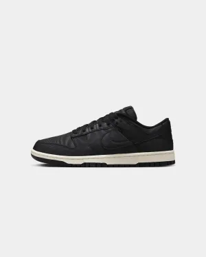 Nike Dunk Low Retro Premium "Black Woodgrain" Black/Black water - resistance - level