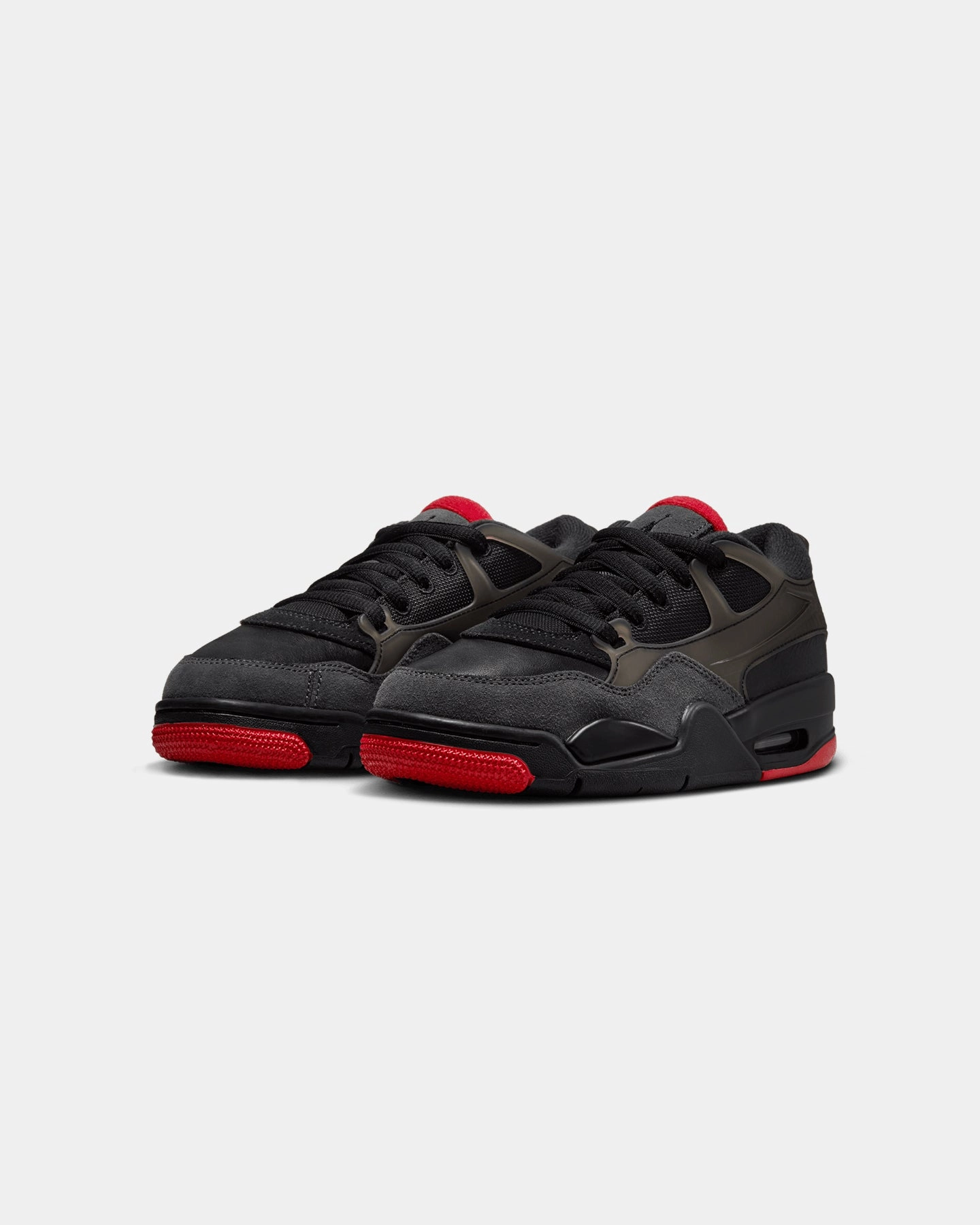 longest runners' speed Jordan Kids' Air Jordan 4 RM (GS) Black/Varisty Red