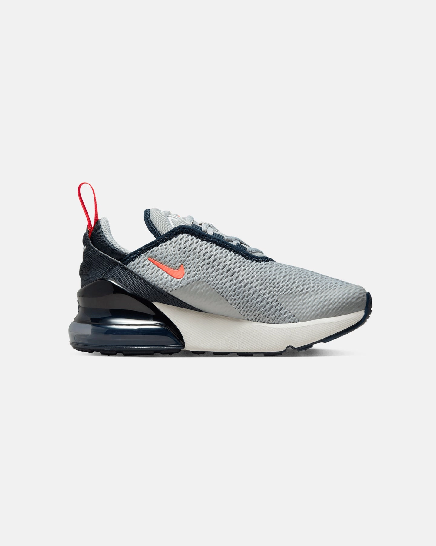 Nike Infants' Air Max 270 (TD) Light Smoke Grey/Dark Obsidian/Phantom/Bright Crimson Classic Use