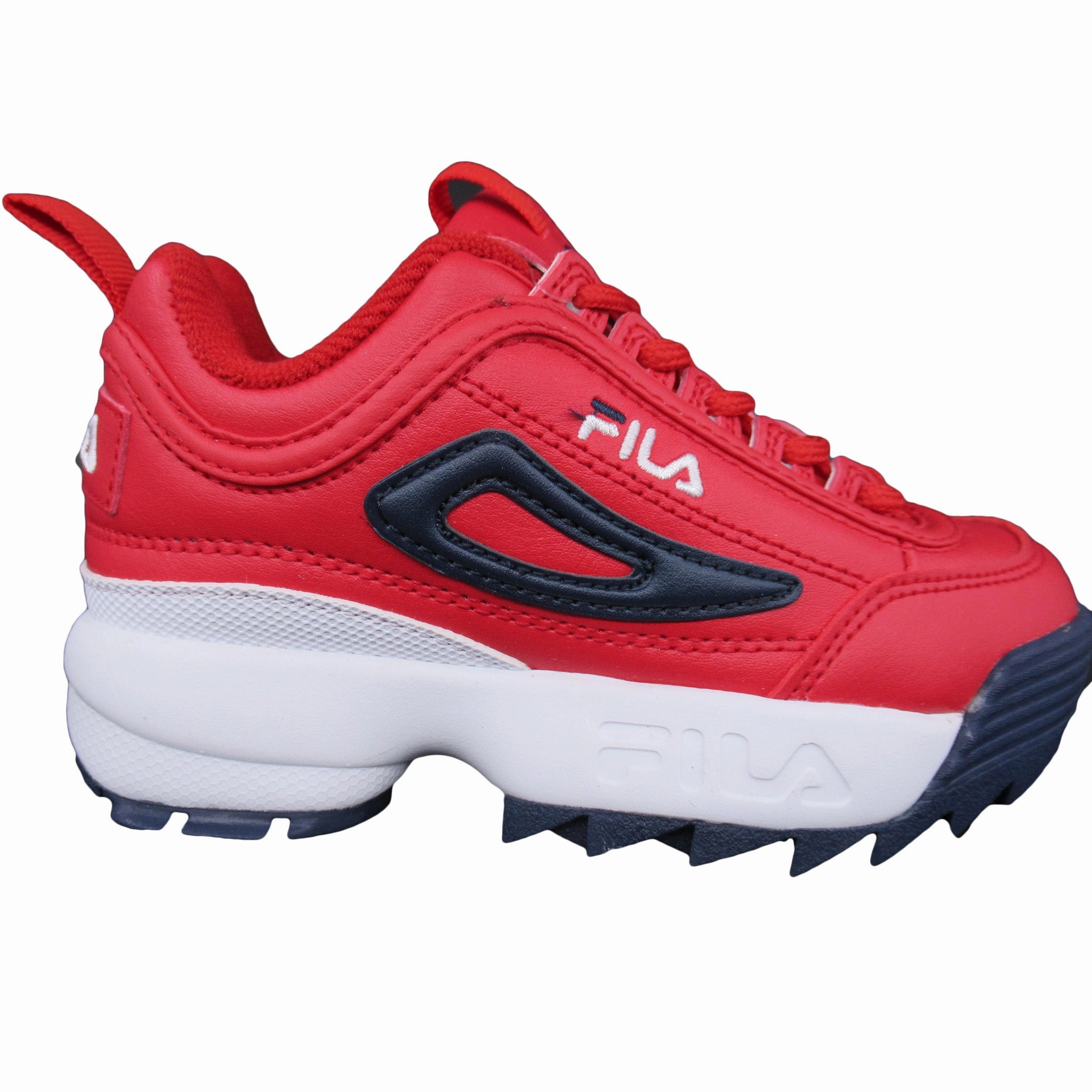 Fila Infant/Toddler & Youth Pre-School Disruptor II Premium High Density Tailored durability