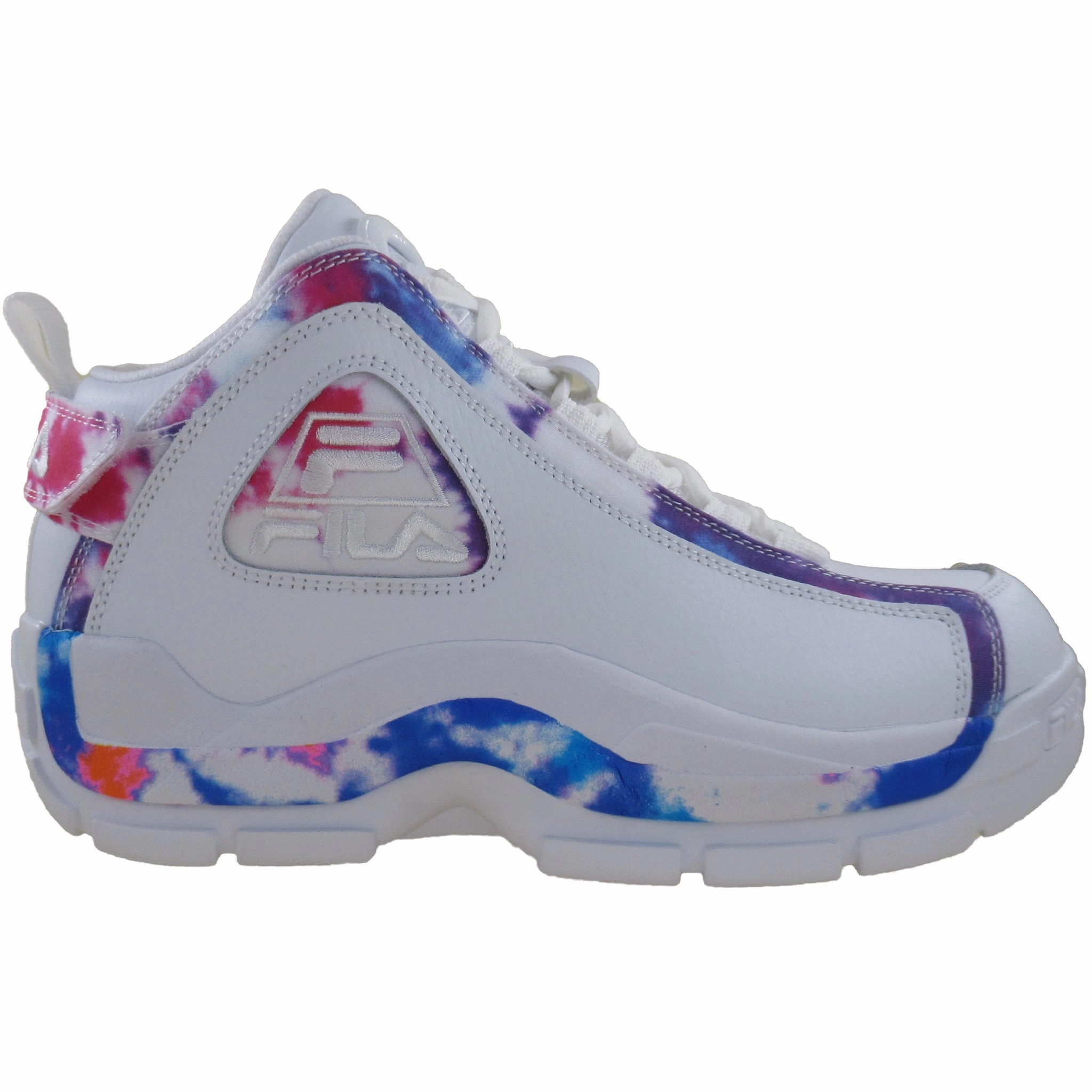 Smooth ride On The Move Fila Men's Grant Hill 2 Tie Dye Casual Retro Basketball Shoes 1BM01234-125
