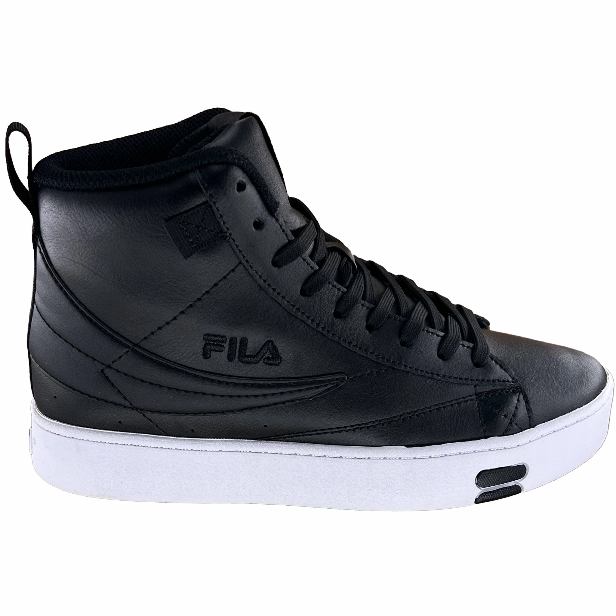 Fila Women's  5CM01630-013 Gennaio Black White Casual Shoes StainResistant