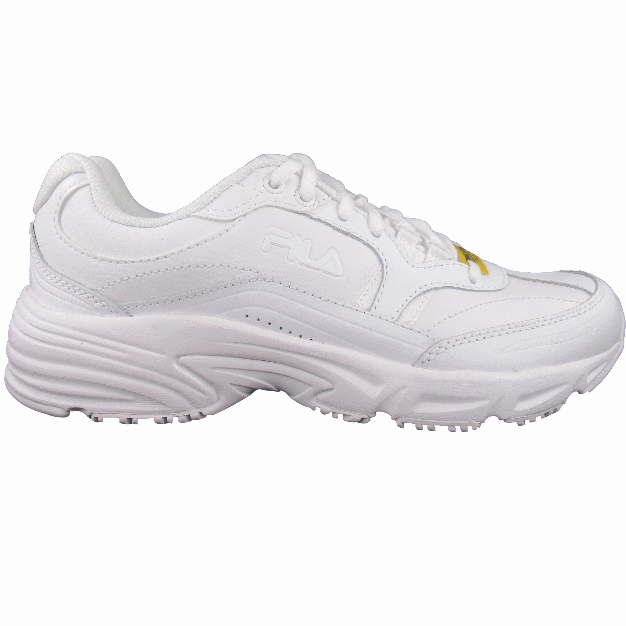 Fila Women's Memory Workshift Slip Resistant Work Shoes Adaptive stability Running Pace