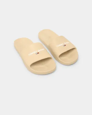 Tommy Jeans Essential Pool Slide Savannah Sand Multi - purpose