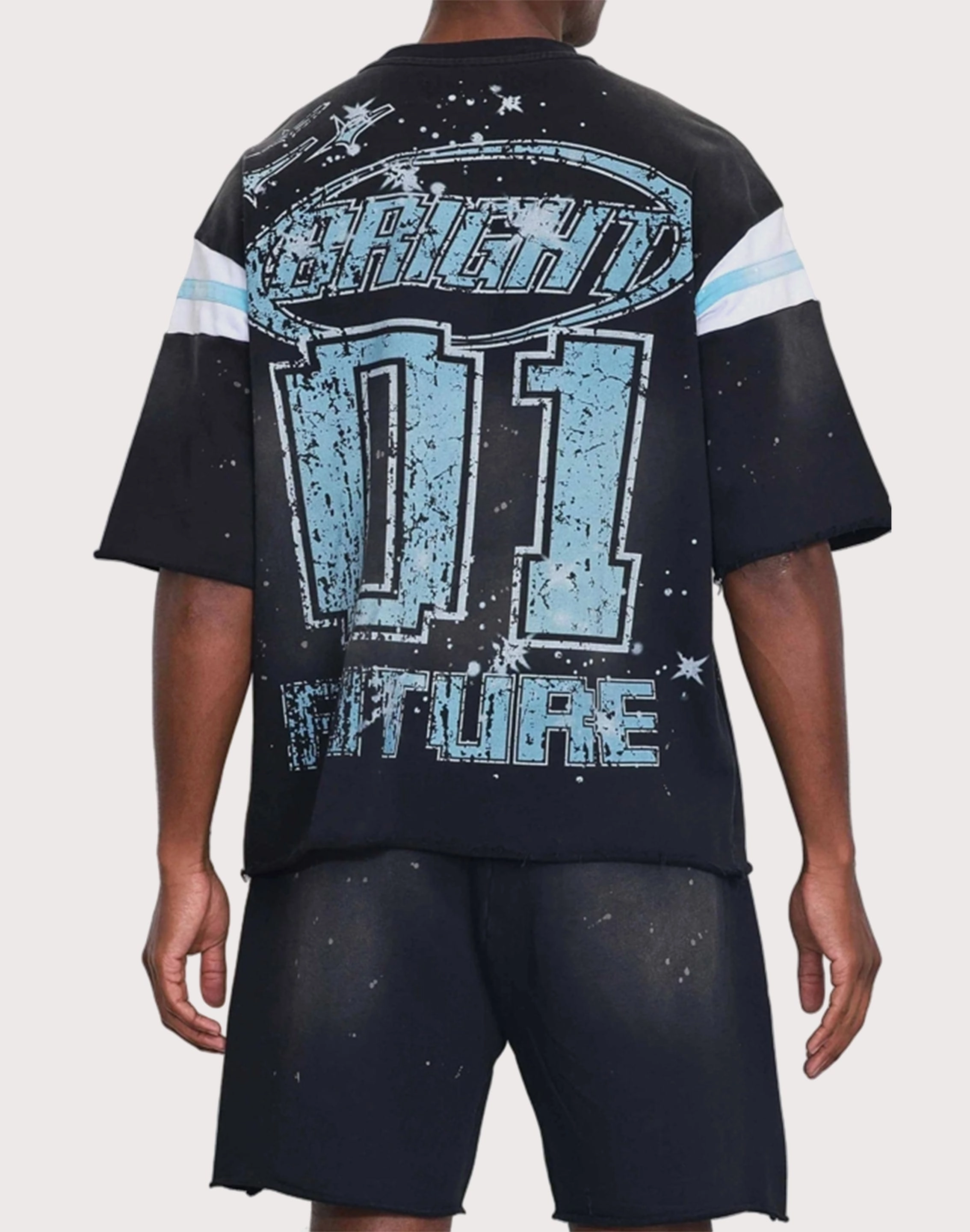 First Row Washed Bright Future Stones Tee Lockdown fit seniors' comfort