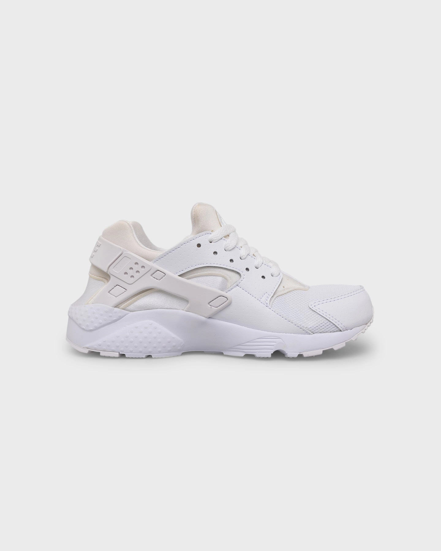 Elastic Sling Comfort Leather Nike Kids' Huarache Run (GS) White/White