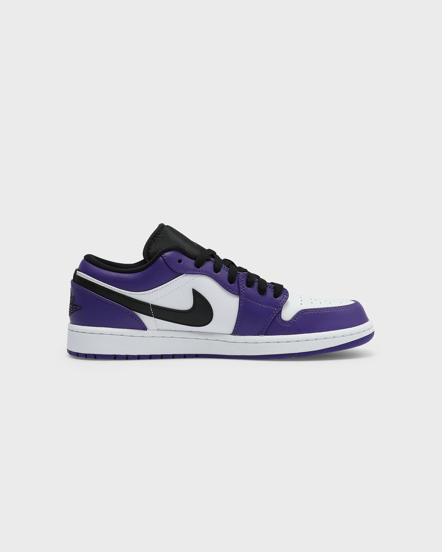Ultra-soft wear Jordan Men's Air Jordan 1 Low "Court Purple" Purple/Black/White