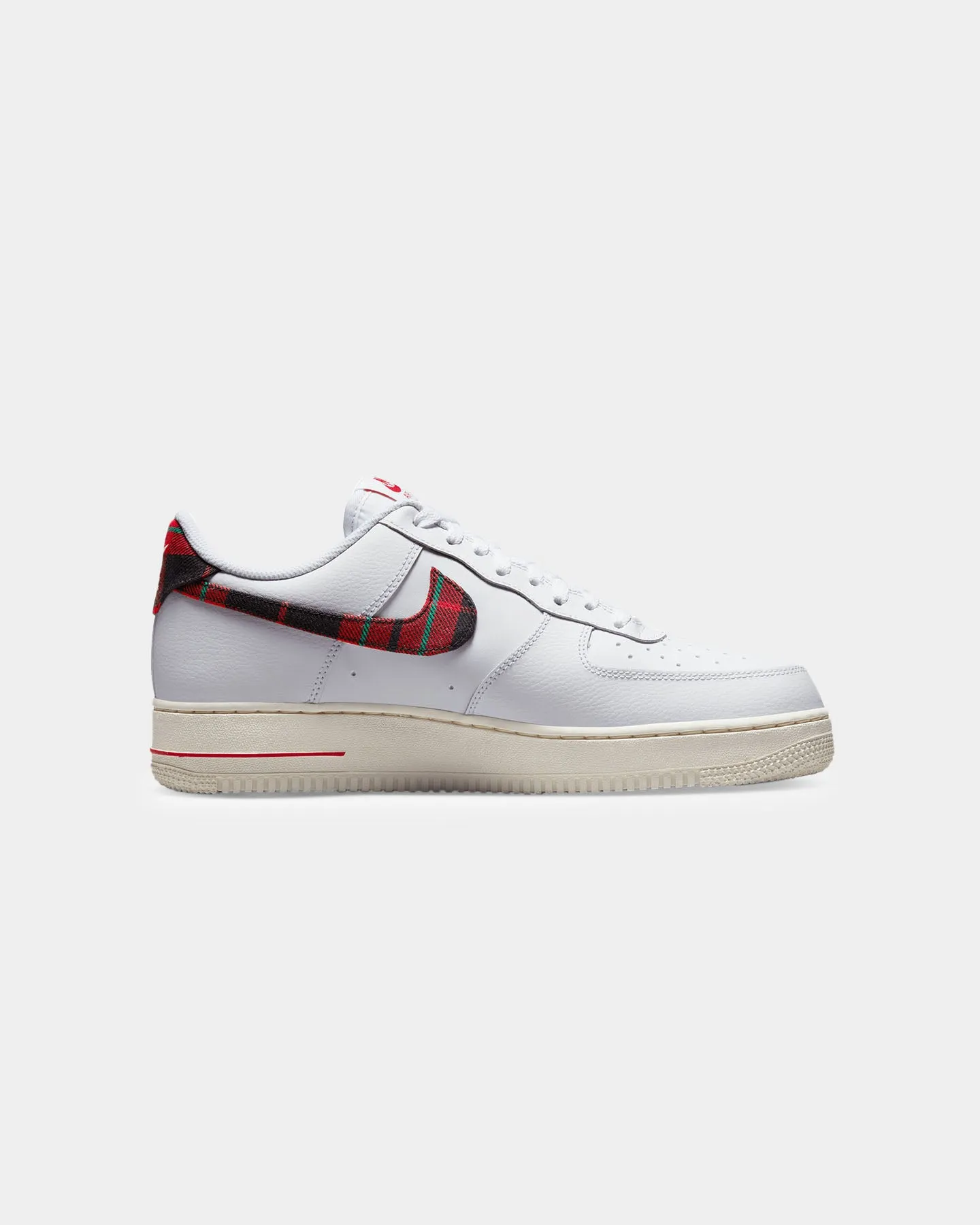 Nike Air Force 1 '07 LV8 White/University Red All-Day Stability Flexible Midfoot