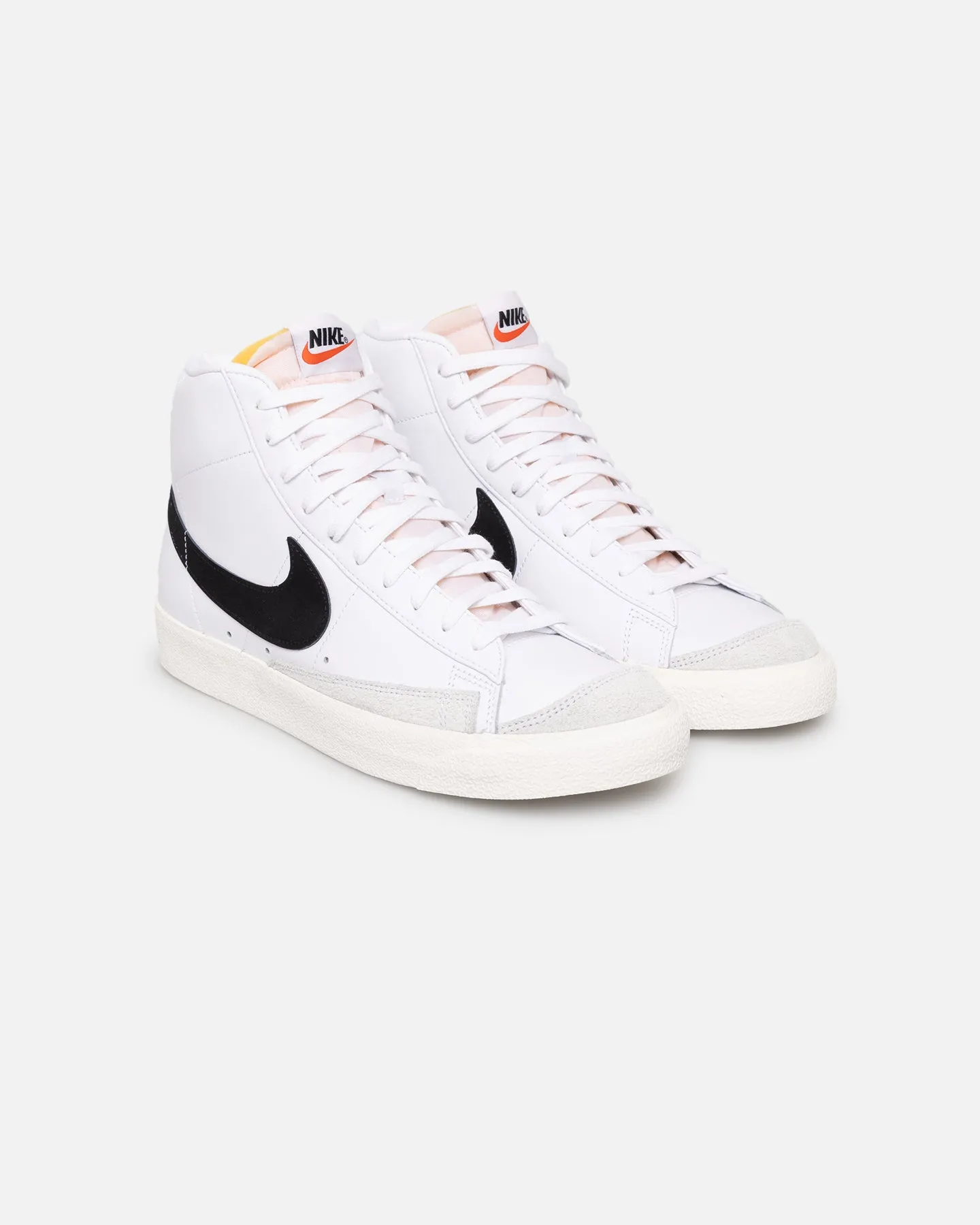 Nike Men's Blazer Mid '77 Vintage White/Black Luxe Finish Urban Move
