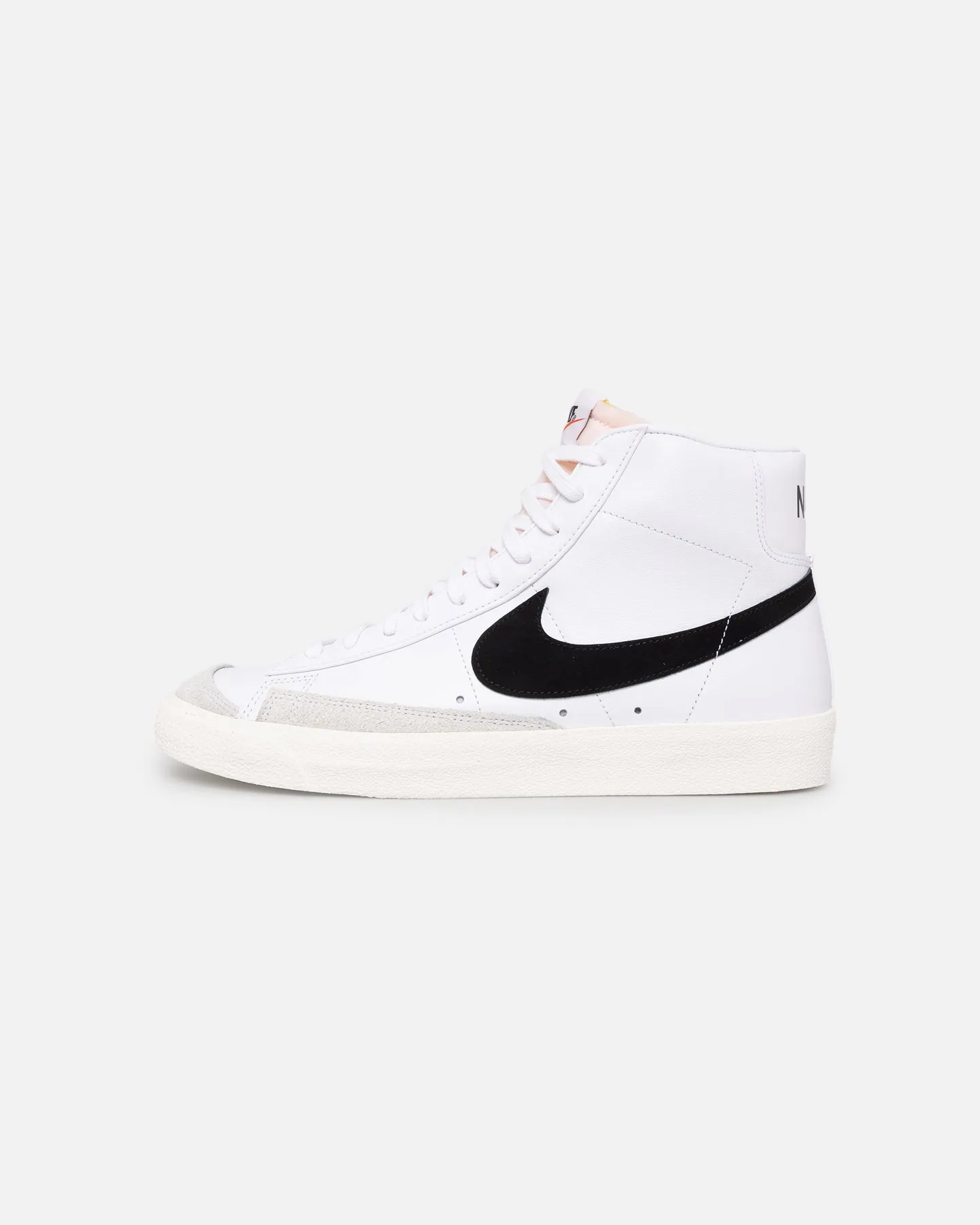 Nike Men's Blazer Mid '77 Vintage White/Black Gentle Grip