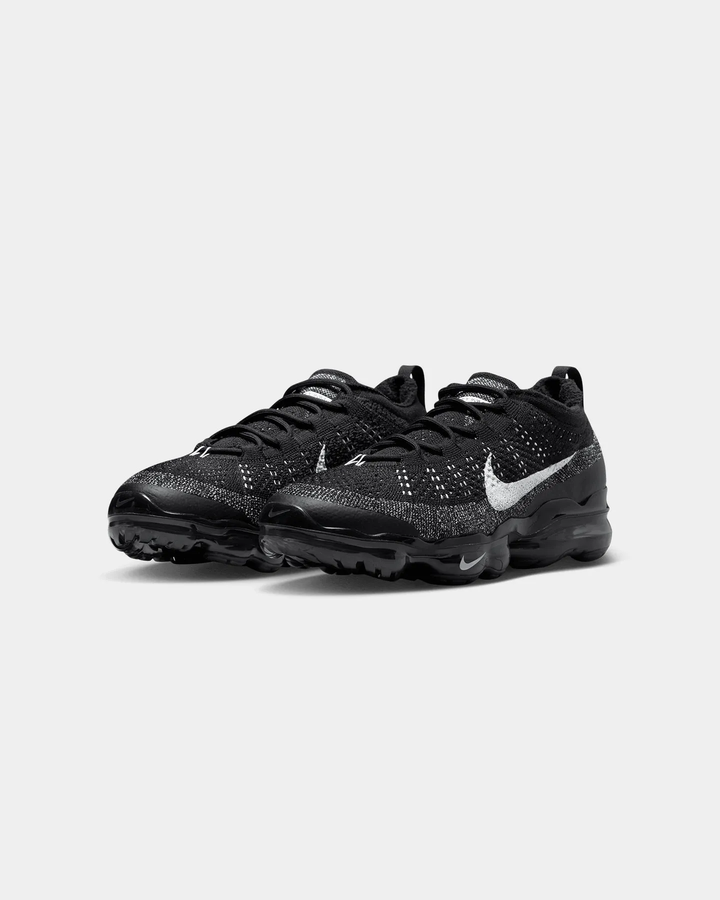 Block Heel Suede Nike Air VaporMax 2023 Flyknit Black/White