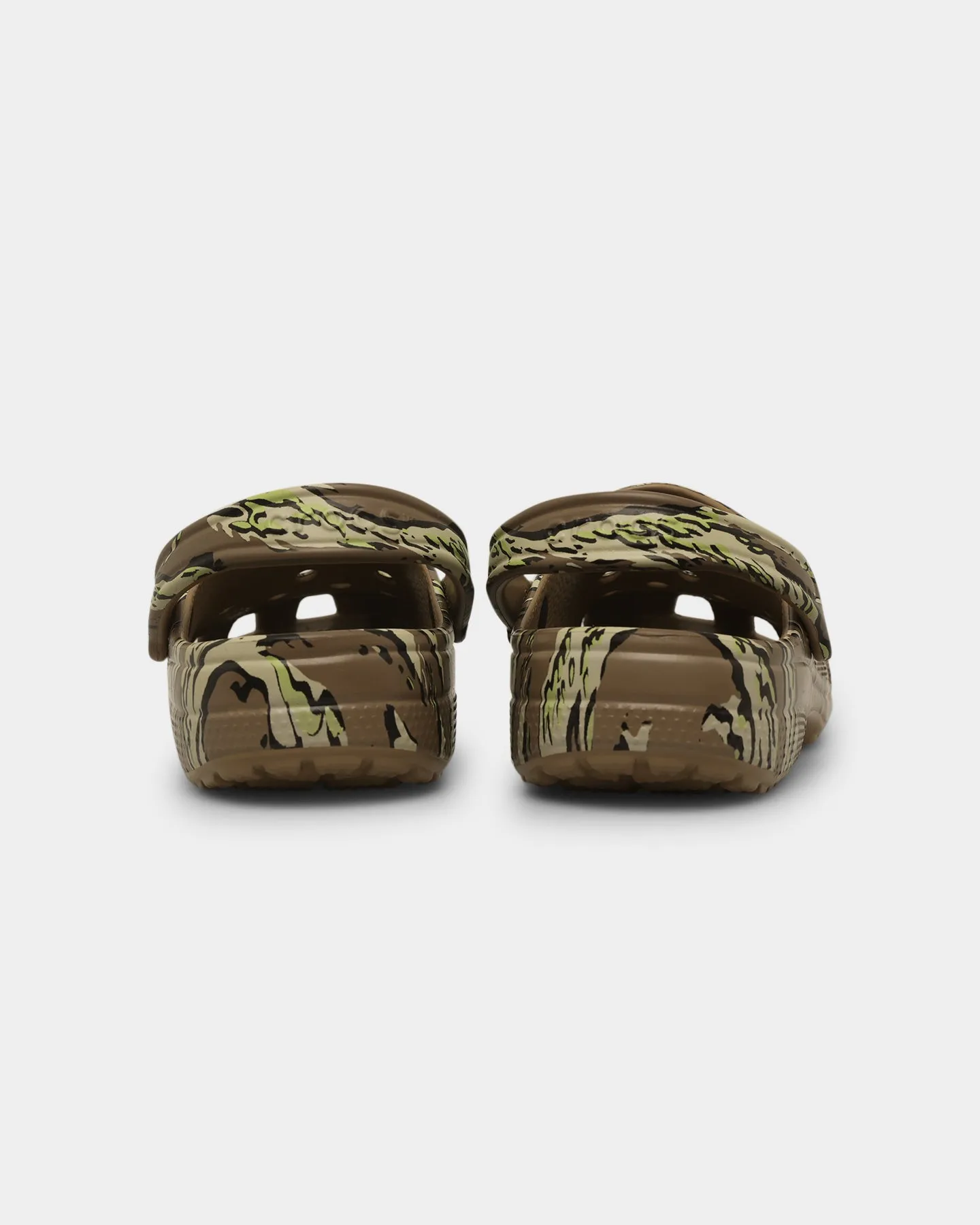 Perfect Fit Non Slip Tread Crocs Classic Clog Printed Khaki Camo
