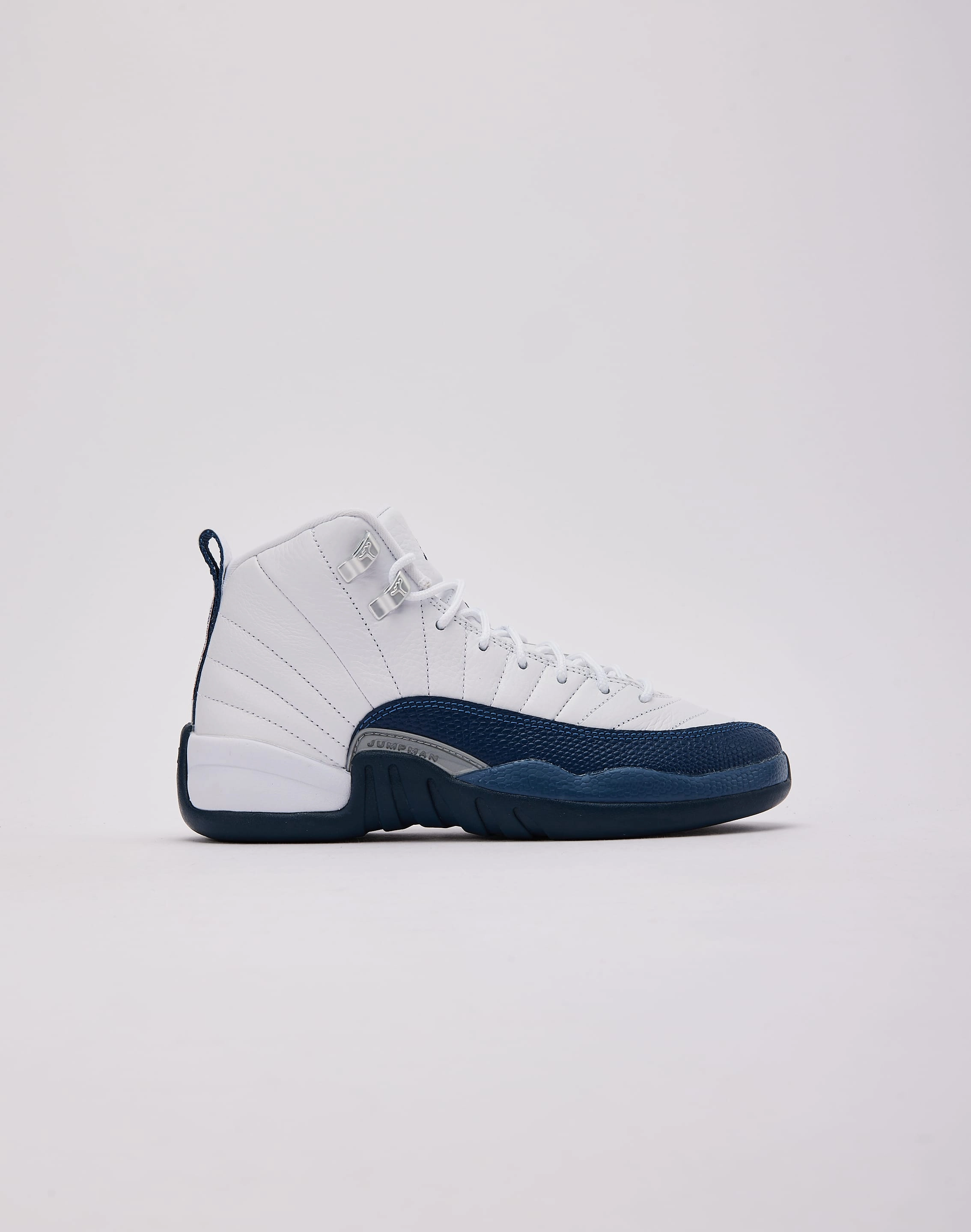 Jordan Air Jordan 12 Retro 'French Blue and White' Grade-School Practice Match Wear