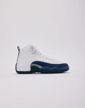 Jordan Air Jordan 12 Retro 'French Blue and White' Grade-School Practice Match Wear