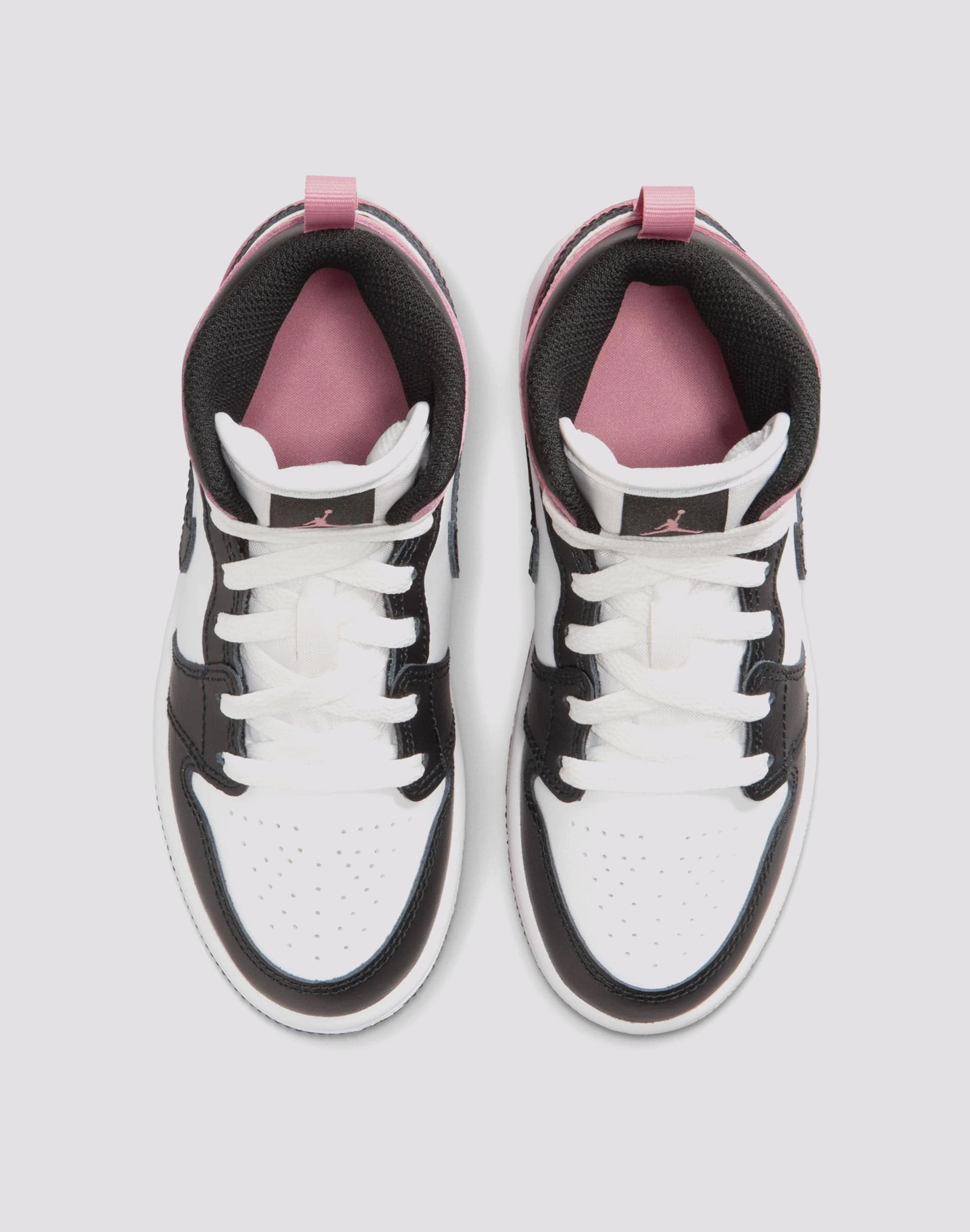 Anti blister Sneakers Rubber Outsole Jordan Air Jordan 1 Mid Pre-School