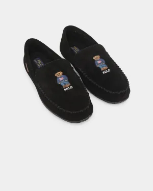 Polo Ralph Lauren Collins Bear Slipper Black Flexible