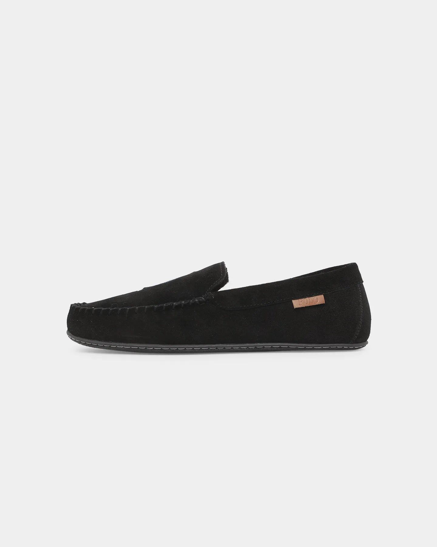 Polo Ralph Lauren Collins Bear Slipper Black lace - up closure