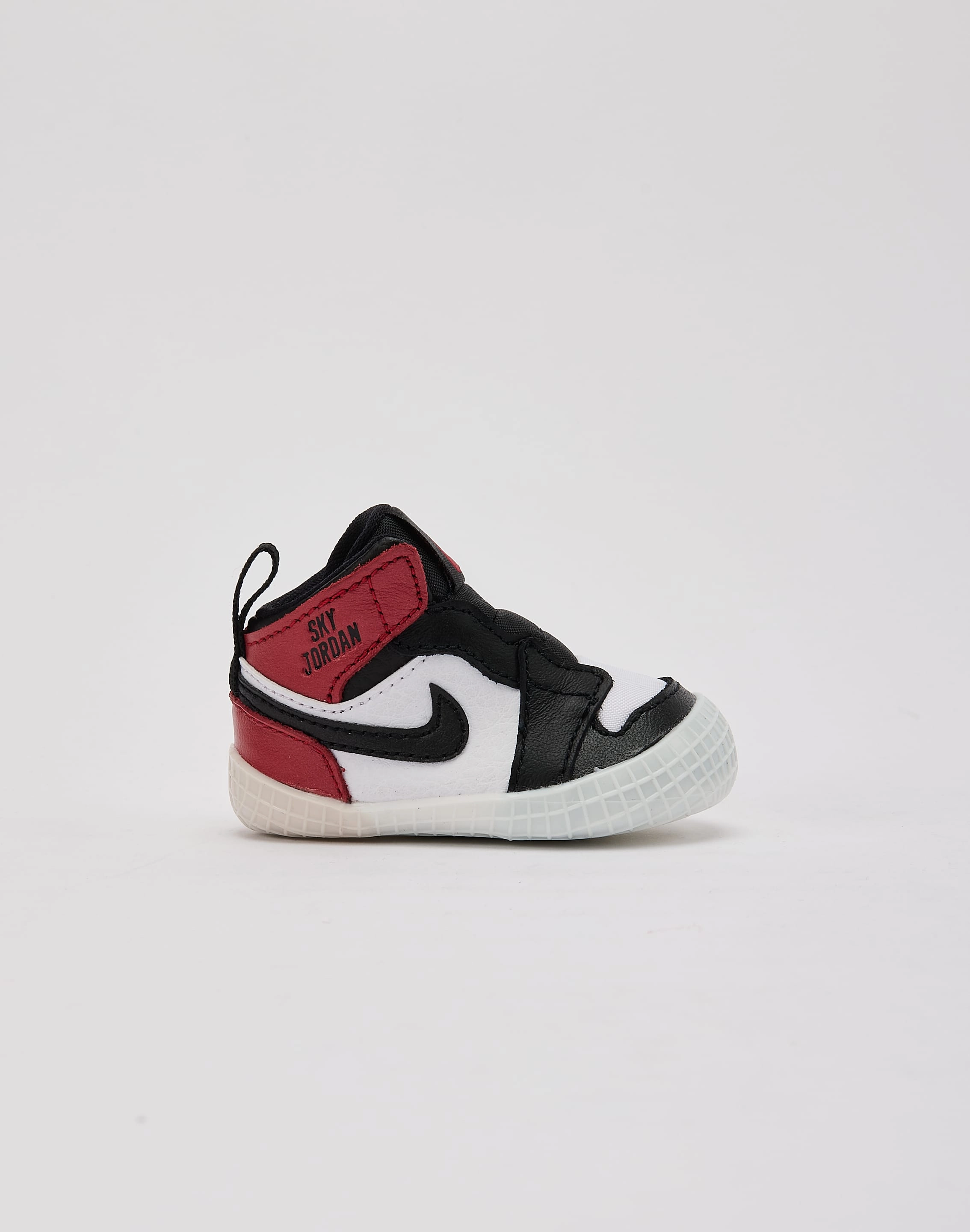 Jordan Air Jordan 1 'Black Toe Reimagined' Crib Bootie Infant Dark
