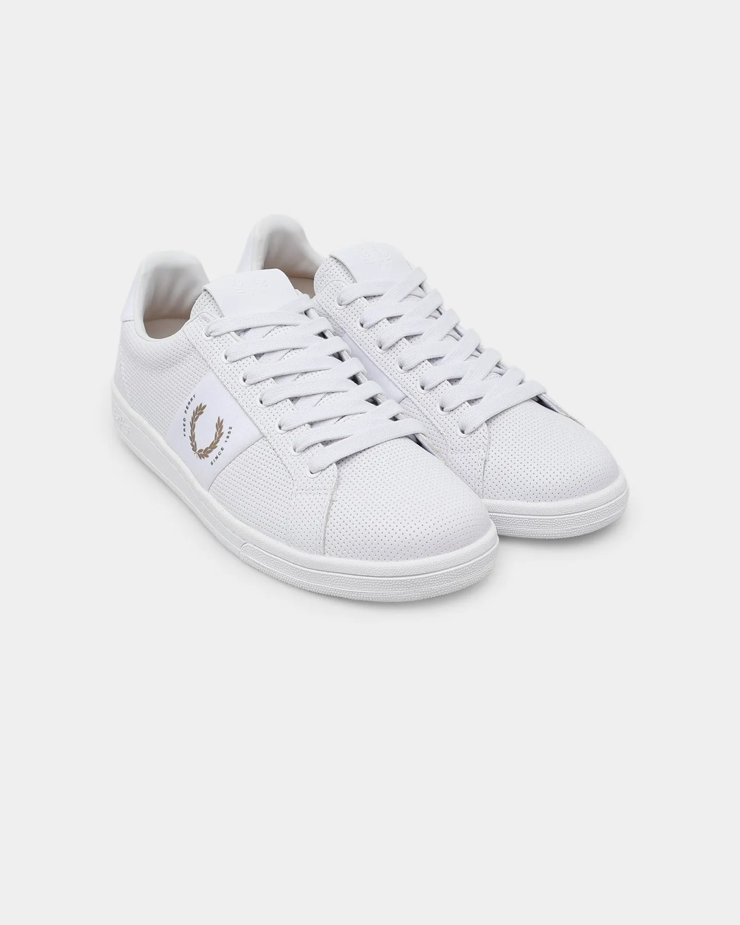 volleyball - style Protective Toe Cap Fred Perry B721 White