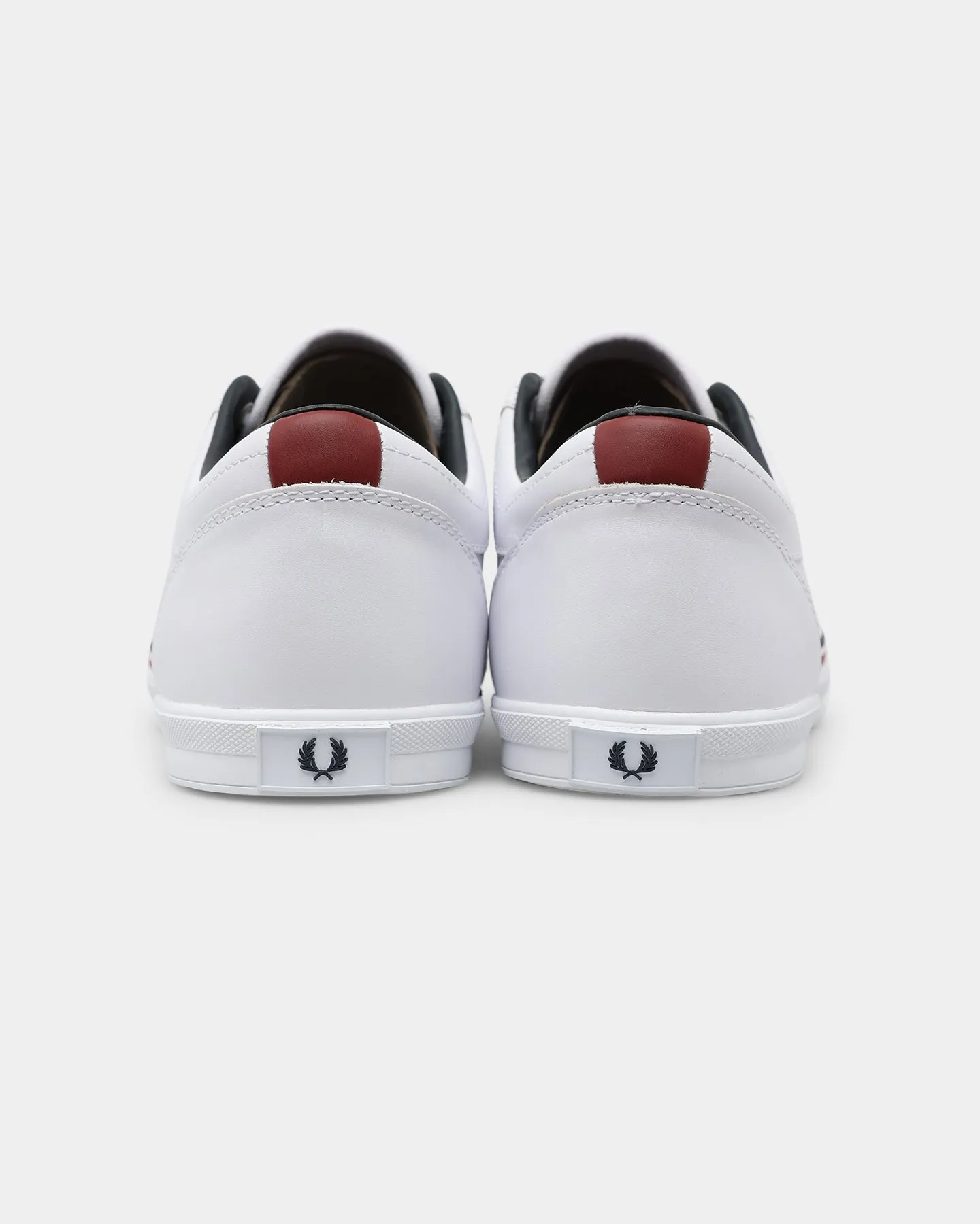Fred Perry Baseline White Cone Heel